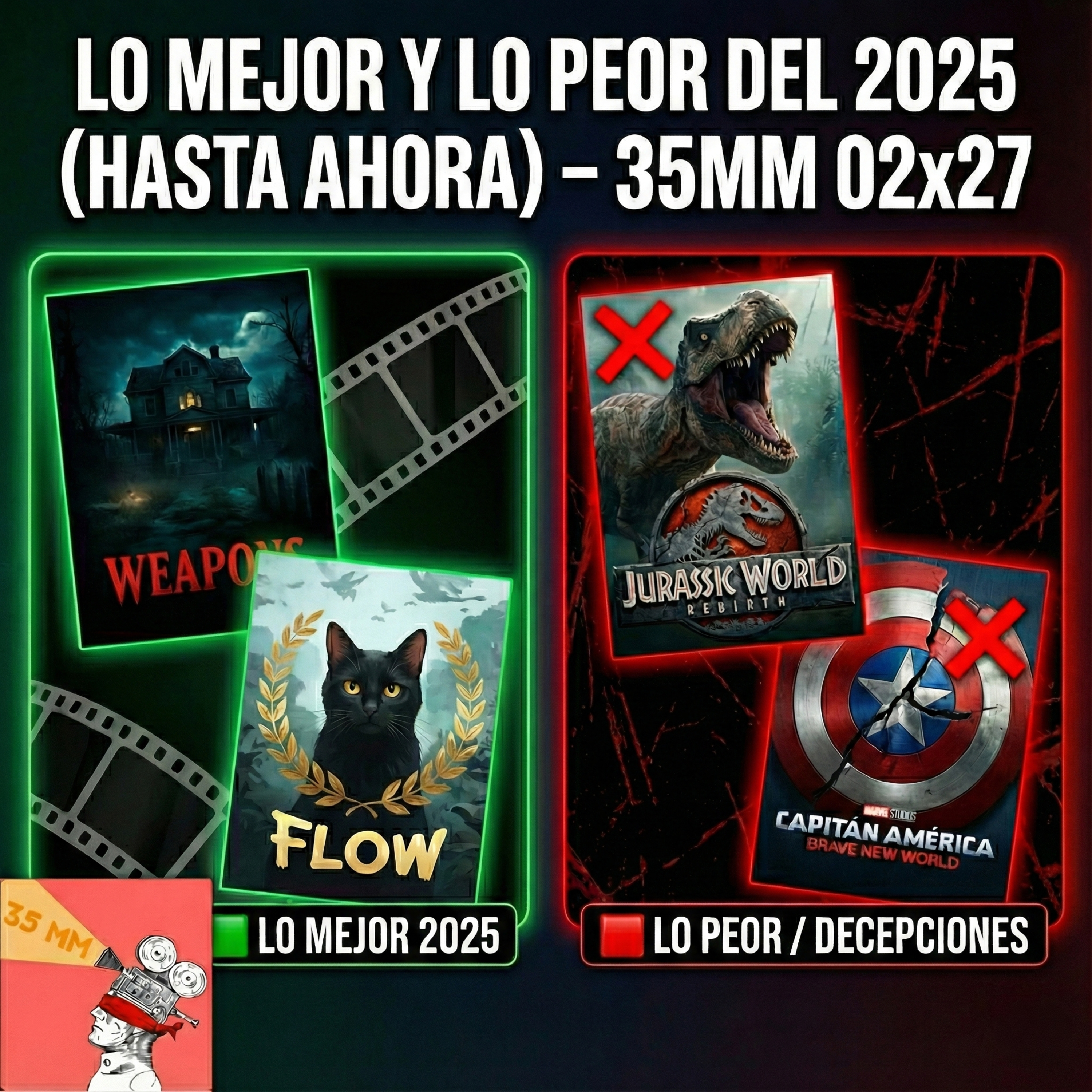 🎧 Lo Mejor y lo Peor del 2025 (hasta ahora) – 35MM 02x27 episode artwork