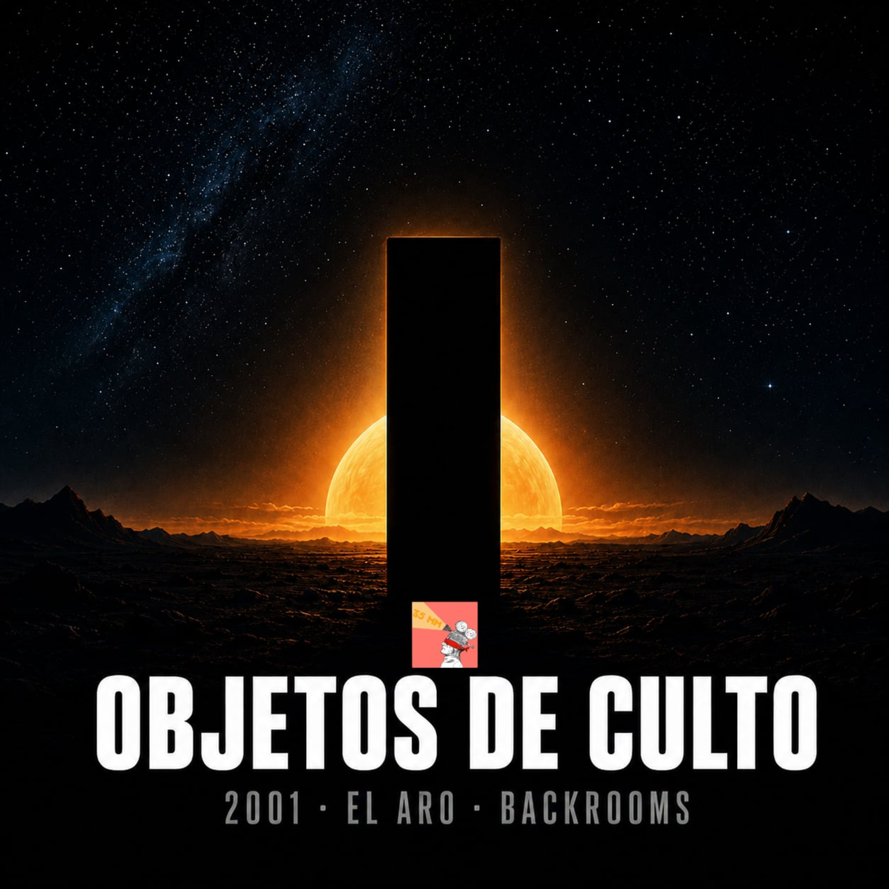 Objetos más interesantes que los personajes: el monolito de 2001, El Aro, Her y Backrooms episode artwork