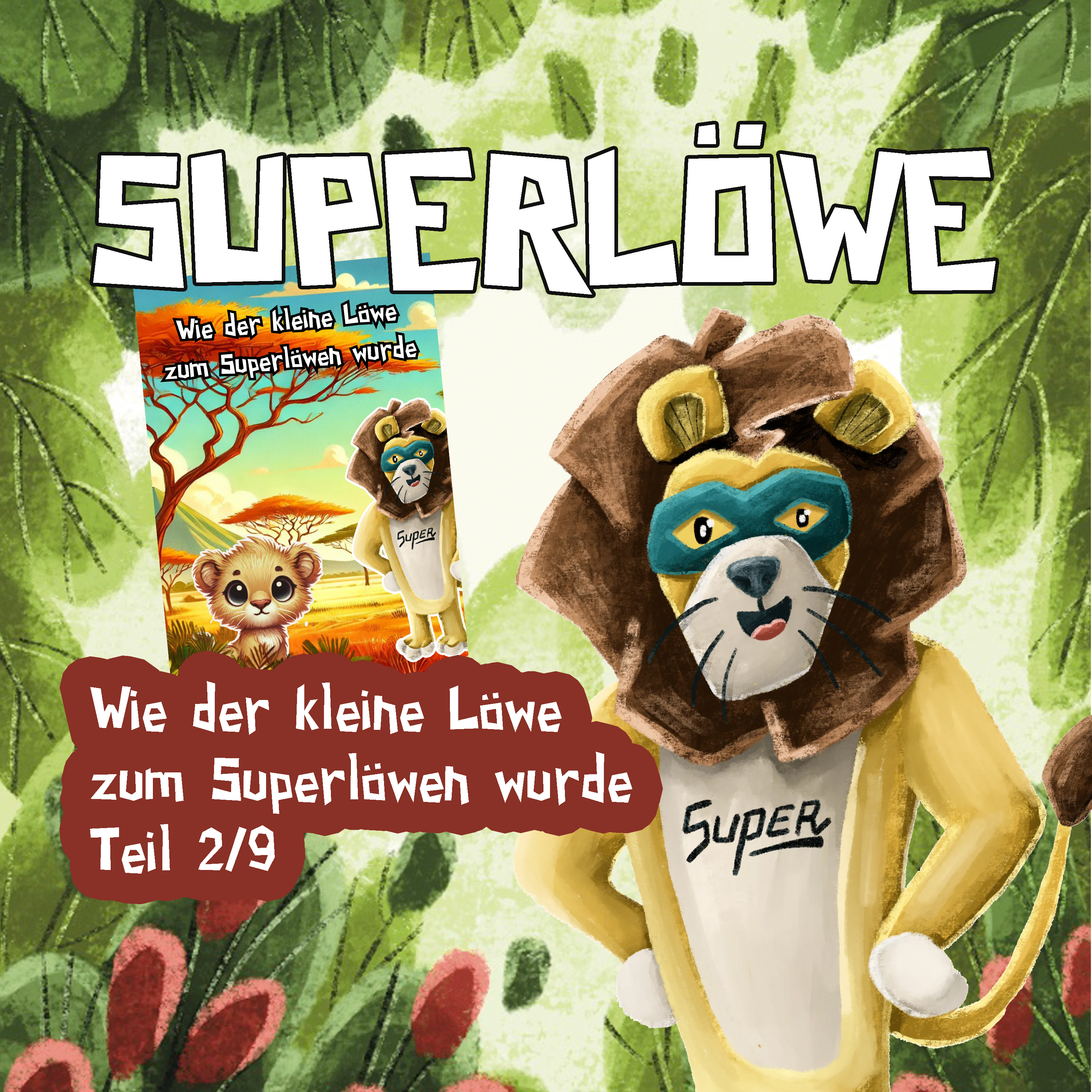 Superlöwe - Mutmachgeschichten für Kinder