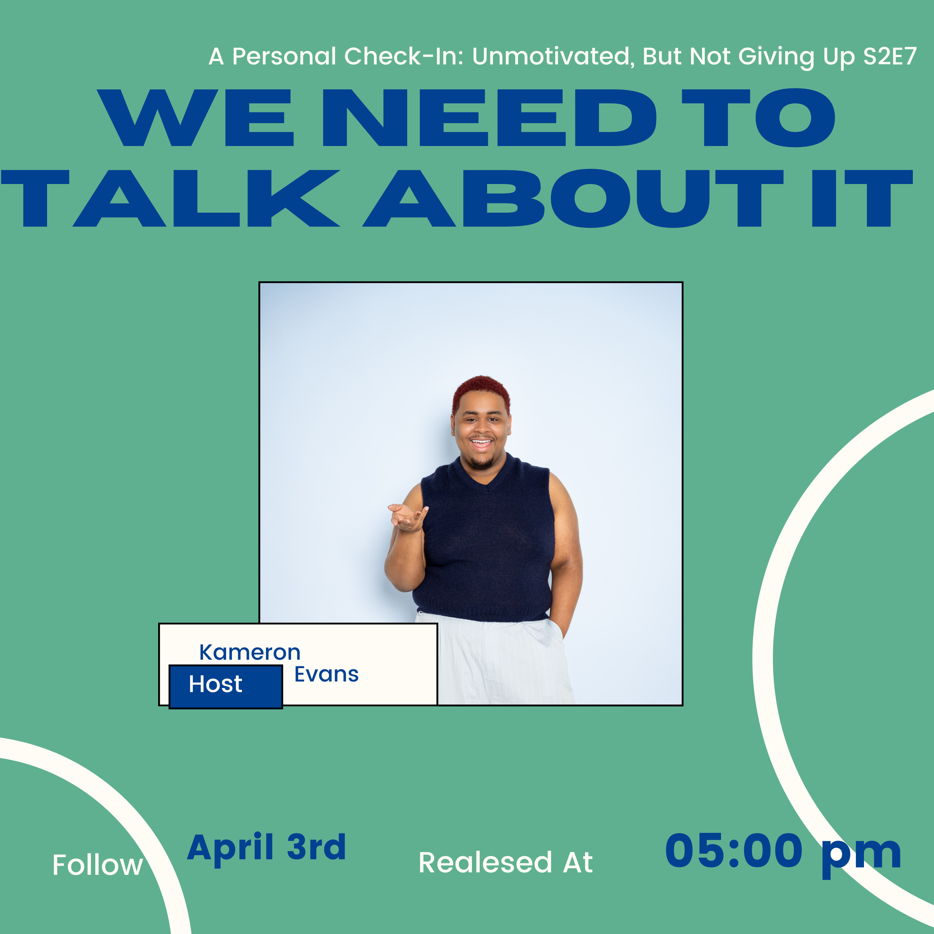 We Need To Talk About It