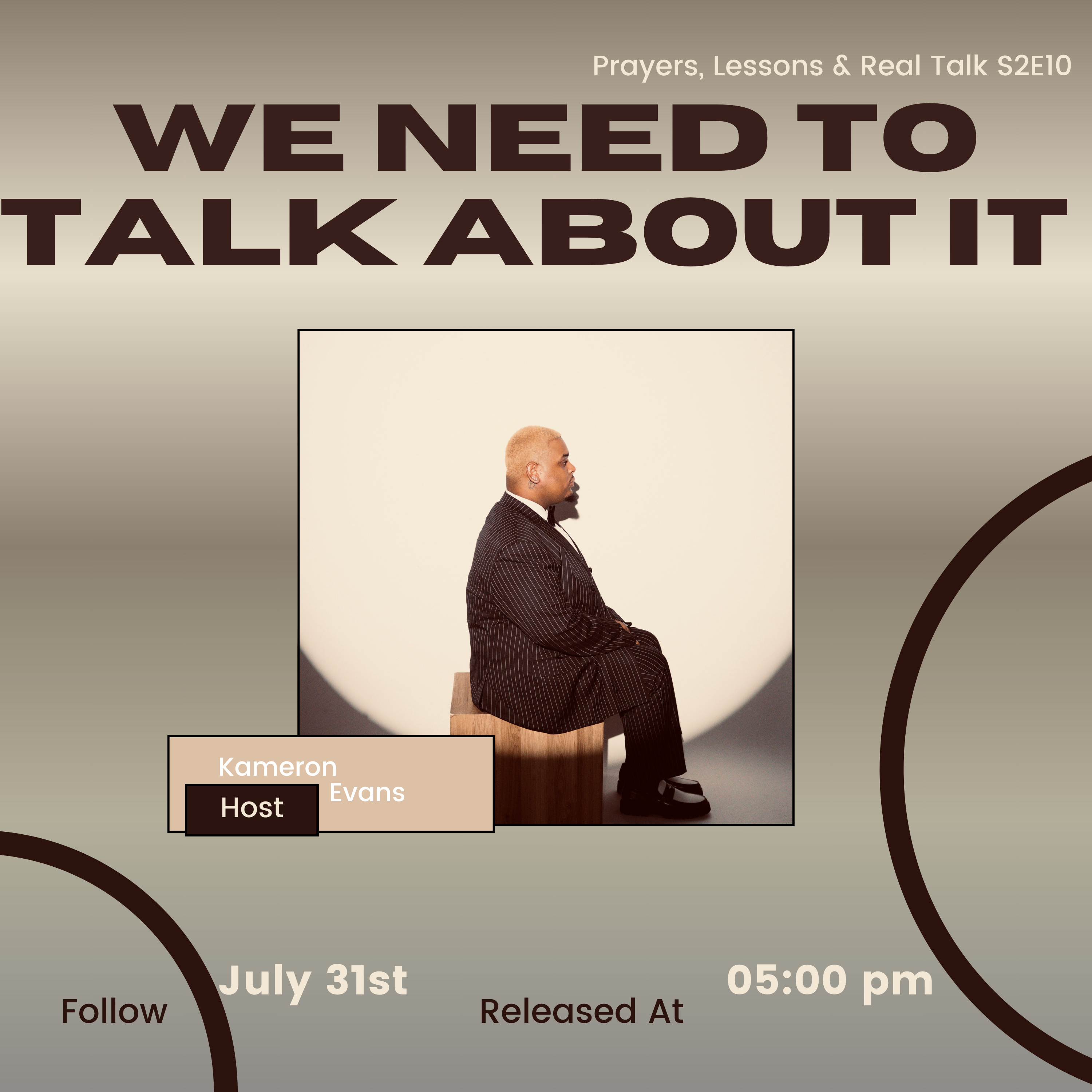 We Need To Talk About It