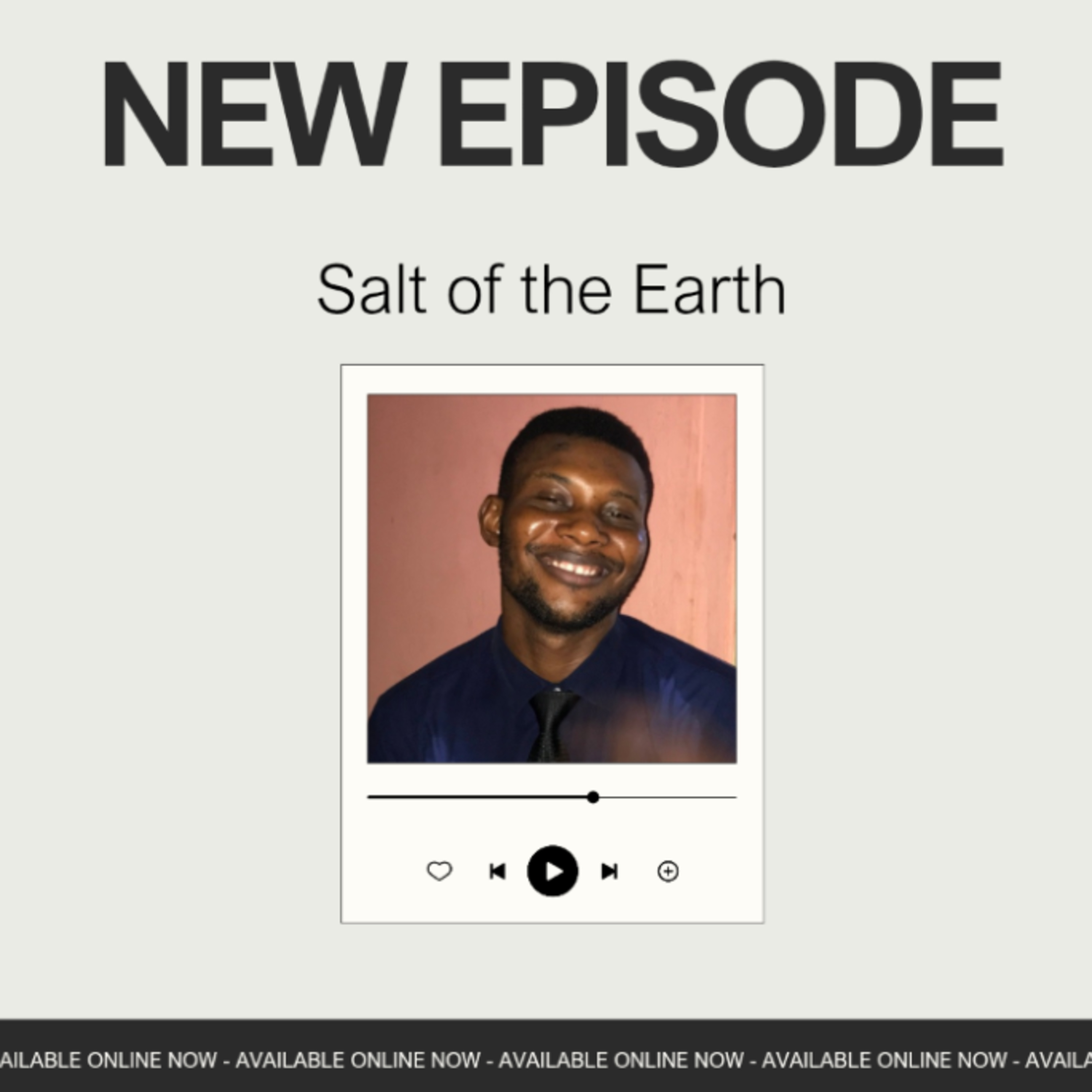 SALT OF THE EARTH episode artwork