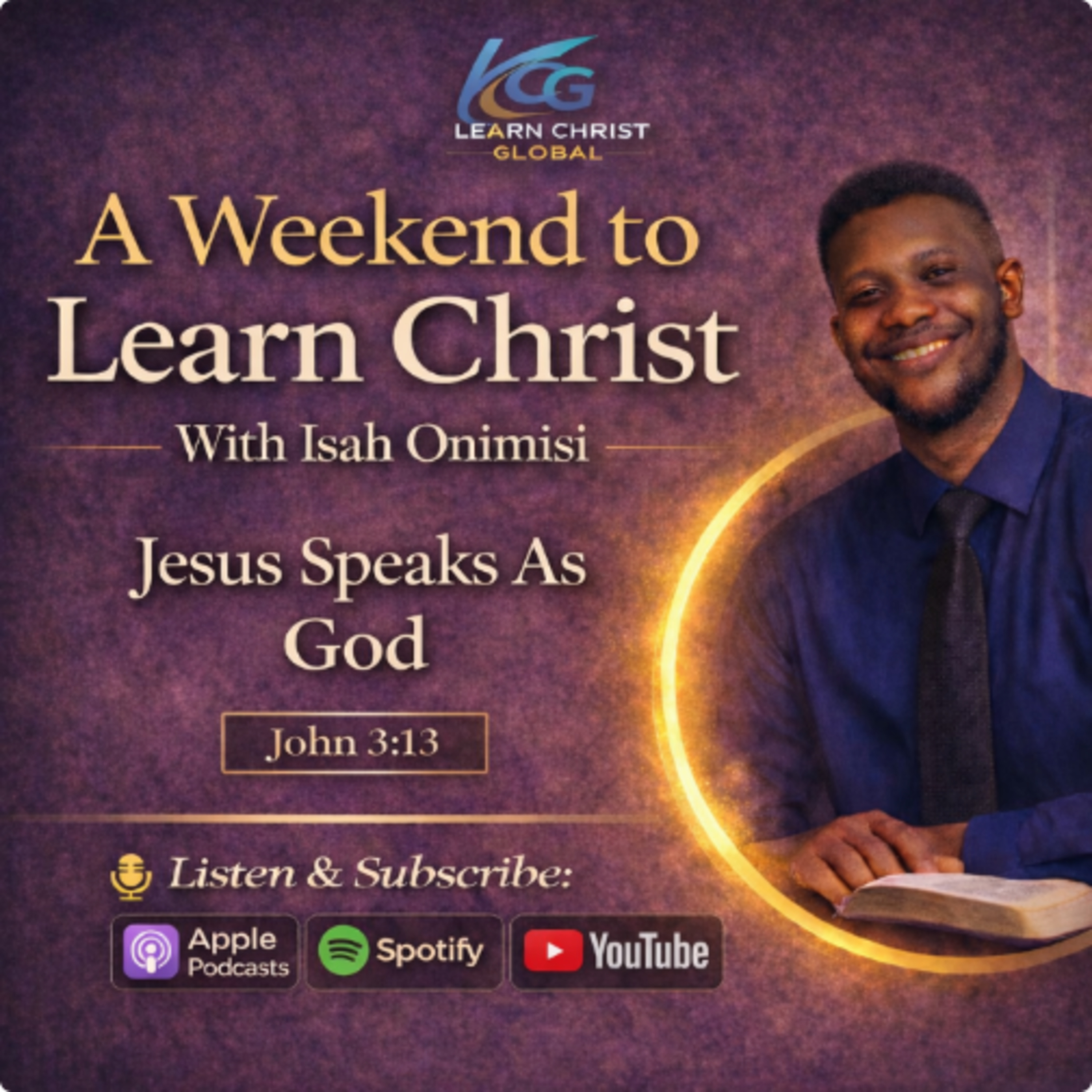 JESUS SPEAKS AS GOD episode artwork
