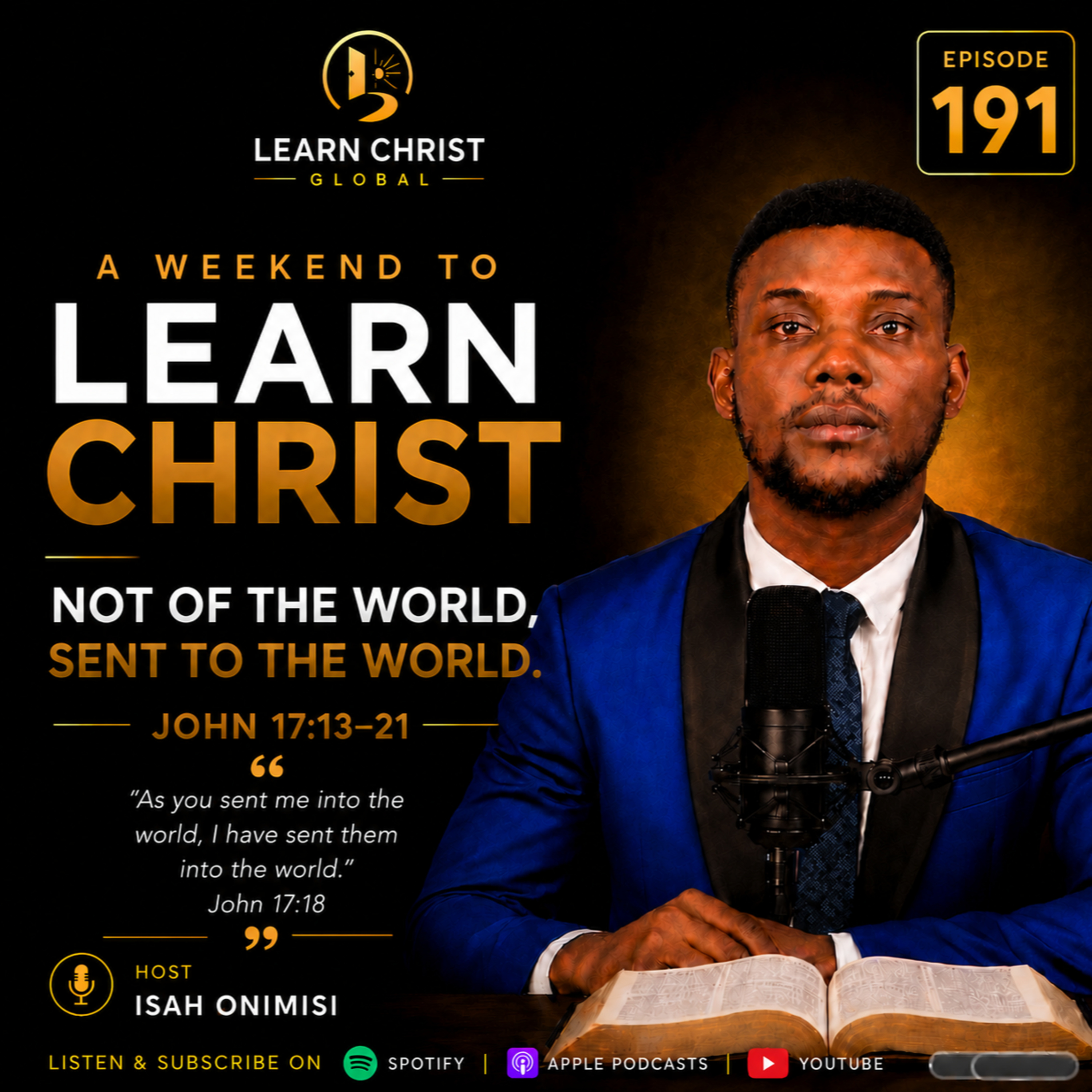 Not of the World, Sent to the World  episode artwork