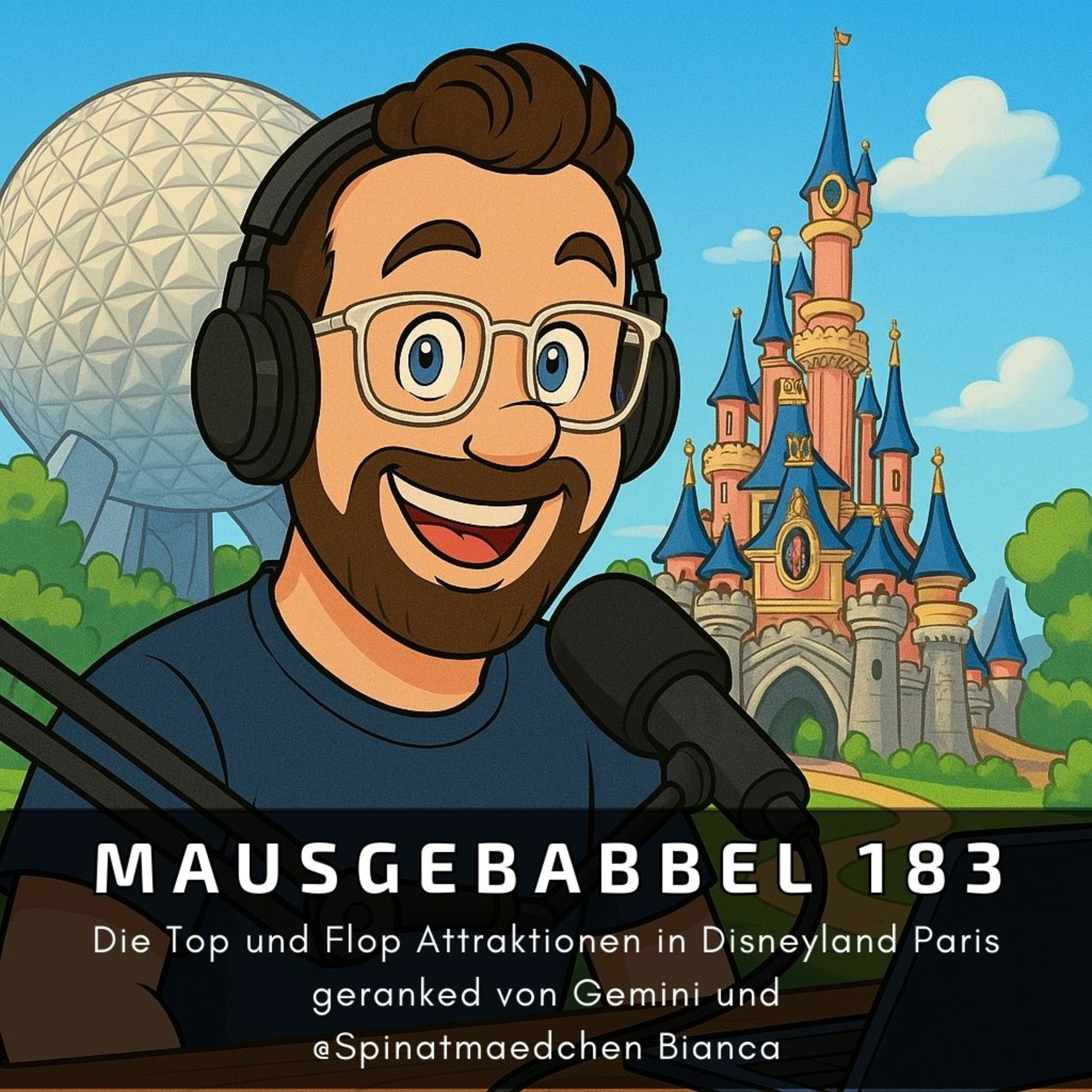 Mausgebabbel 183 - Mit der KI nach Disneyland Paris episode artwork
