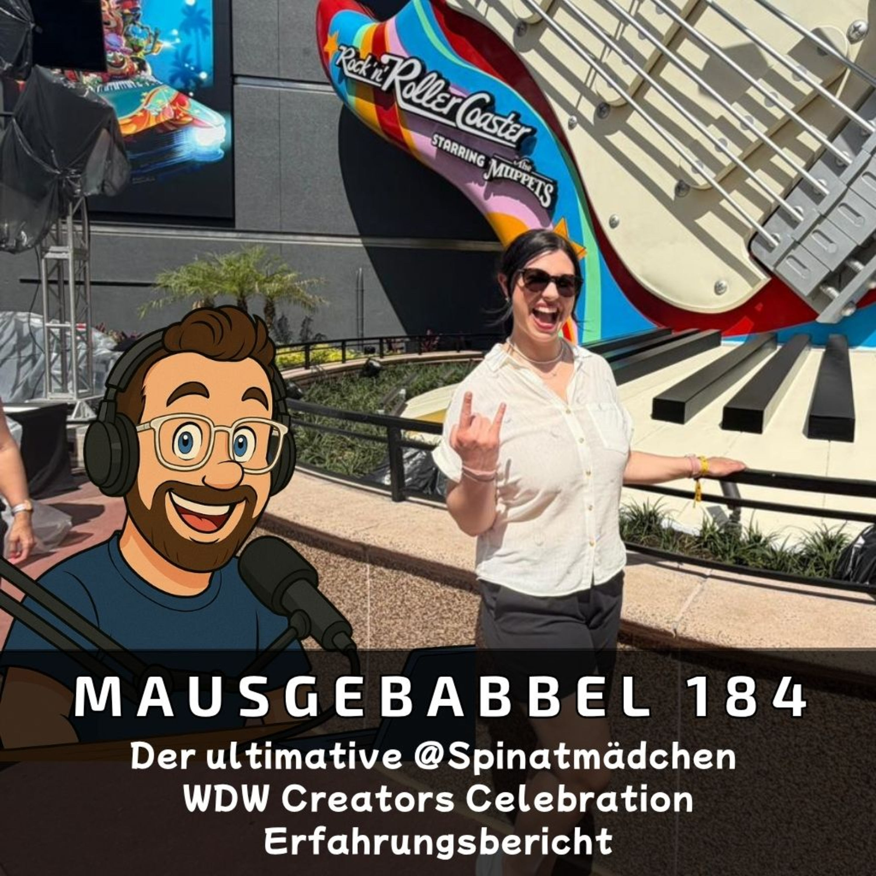 Mausgebabbel 184 - WDW Creators Celebration episode artwork