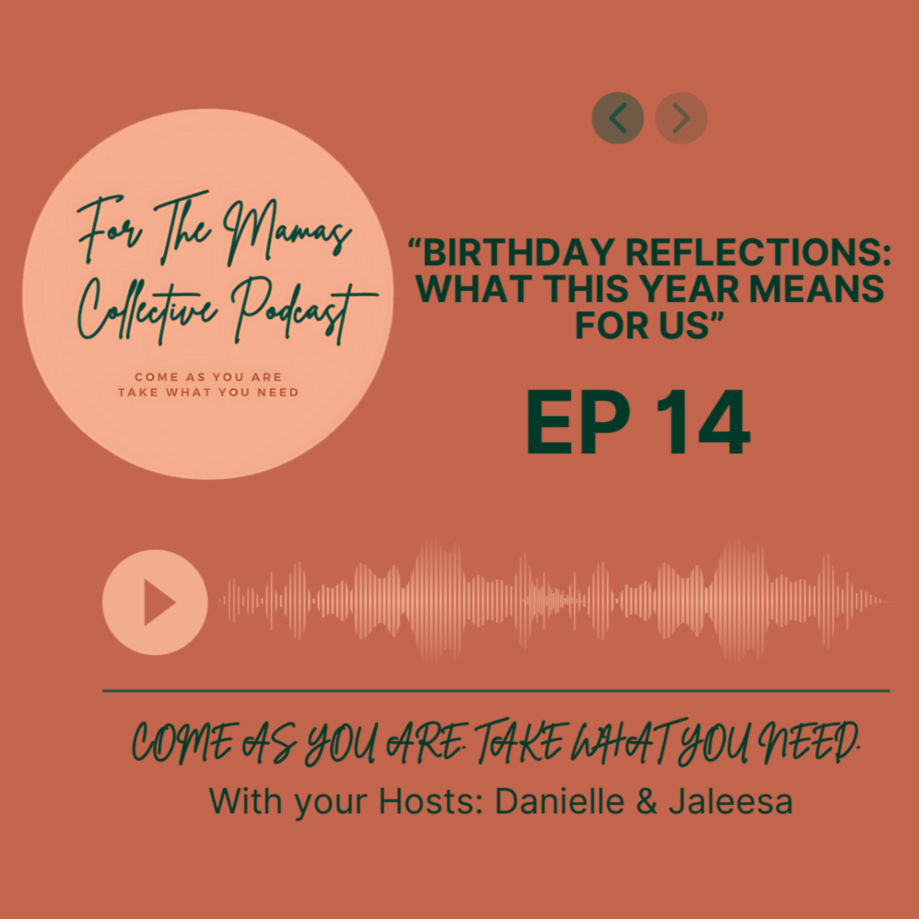 "Birthday Reflections: What This Year Means for Us" episode artwork