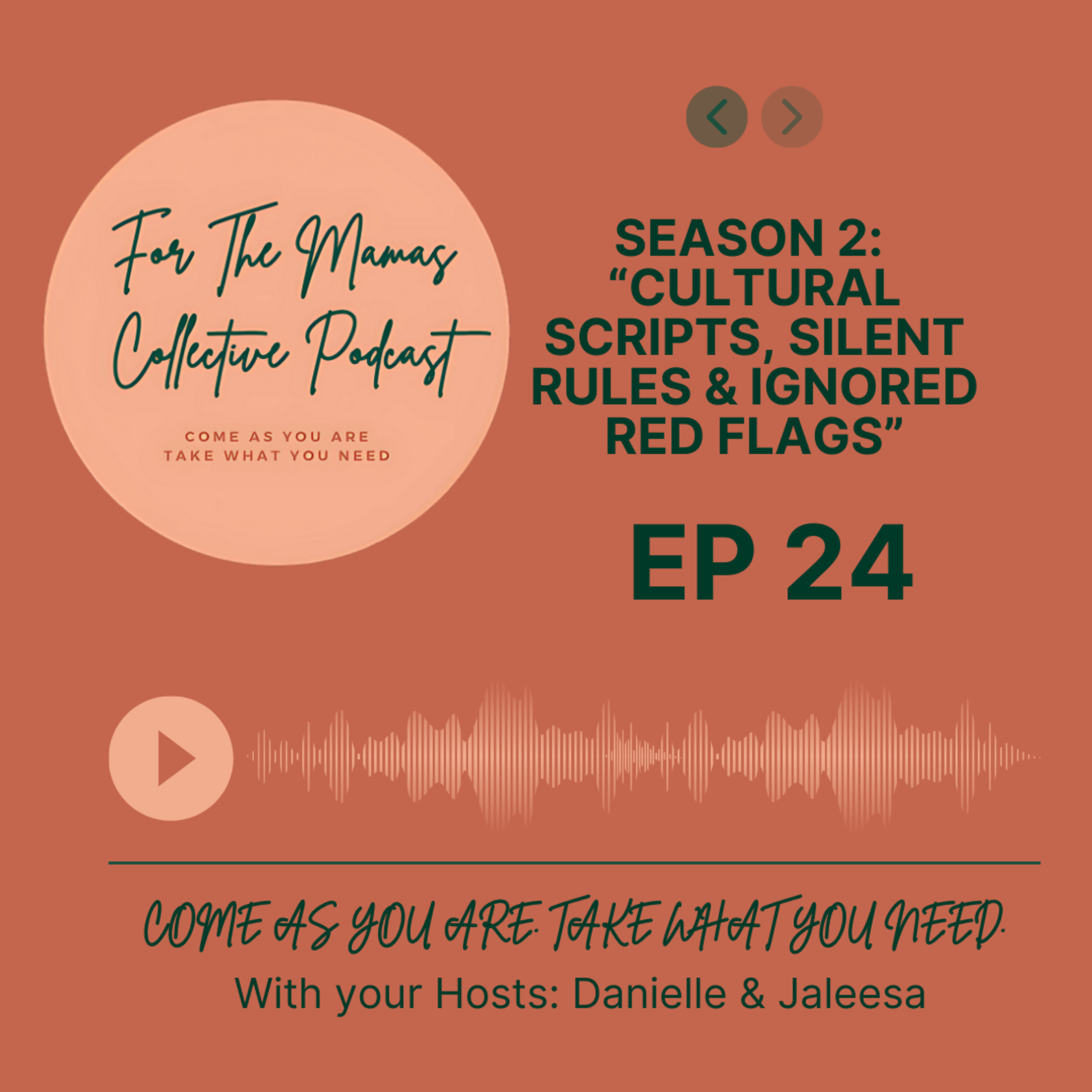 S2 Ep24 Cultural Scripts, Silent Rules & Red Flags We Ignored episode artwork