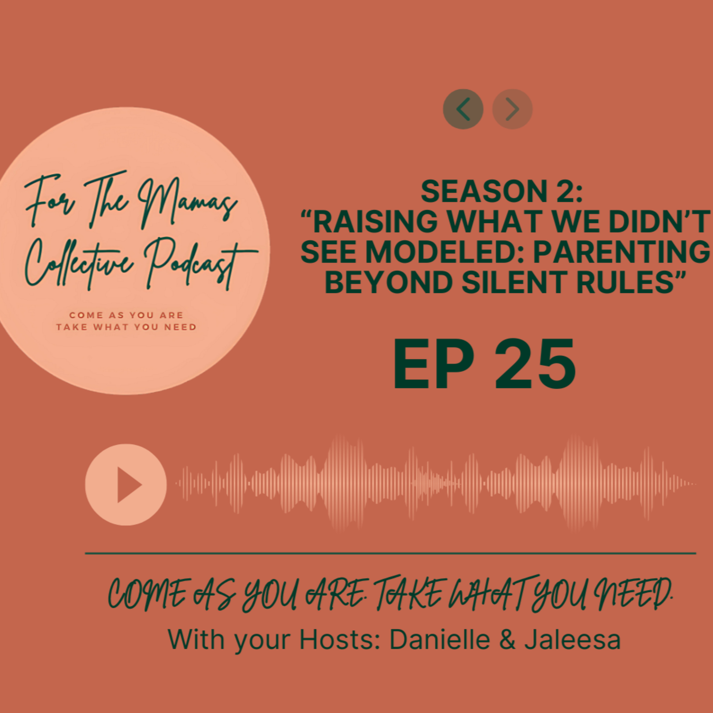 S2 Ep25 Raising What We Didn’t See Modeled: Parenting Beyond Silent Rules episode artwork