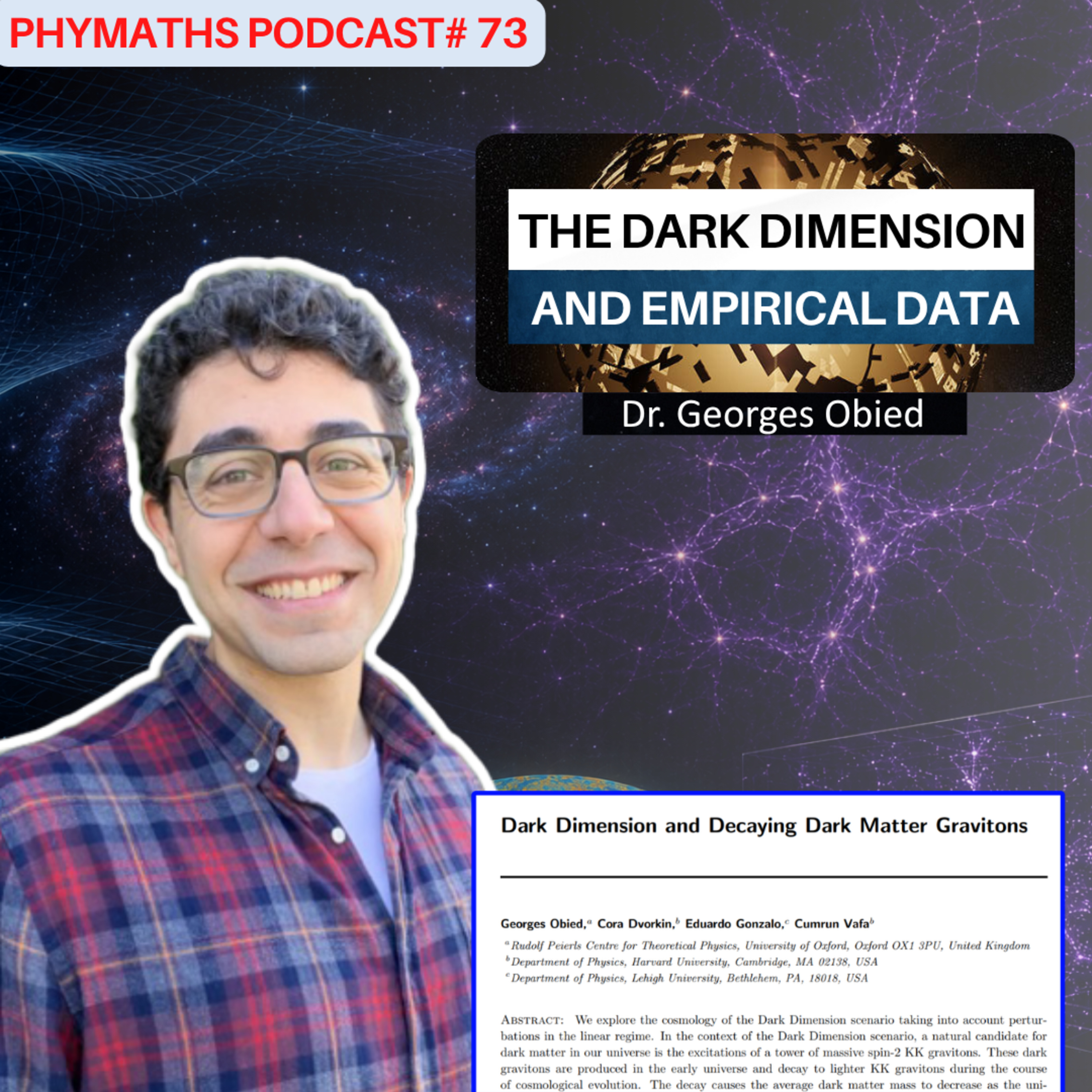 Phymaths podcast # 73 || Dr. Georges Obied episode artwork