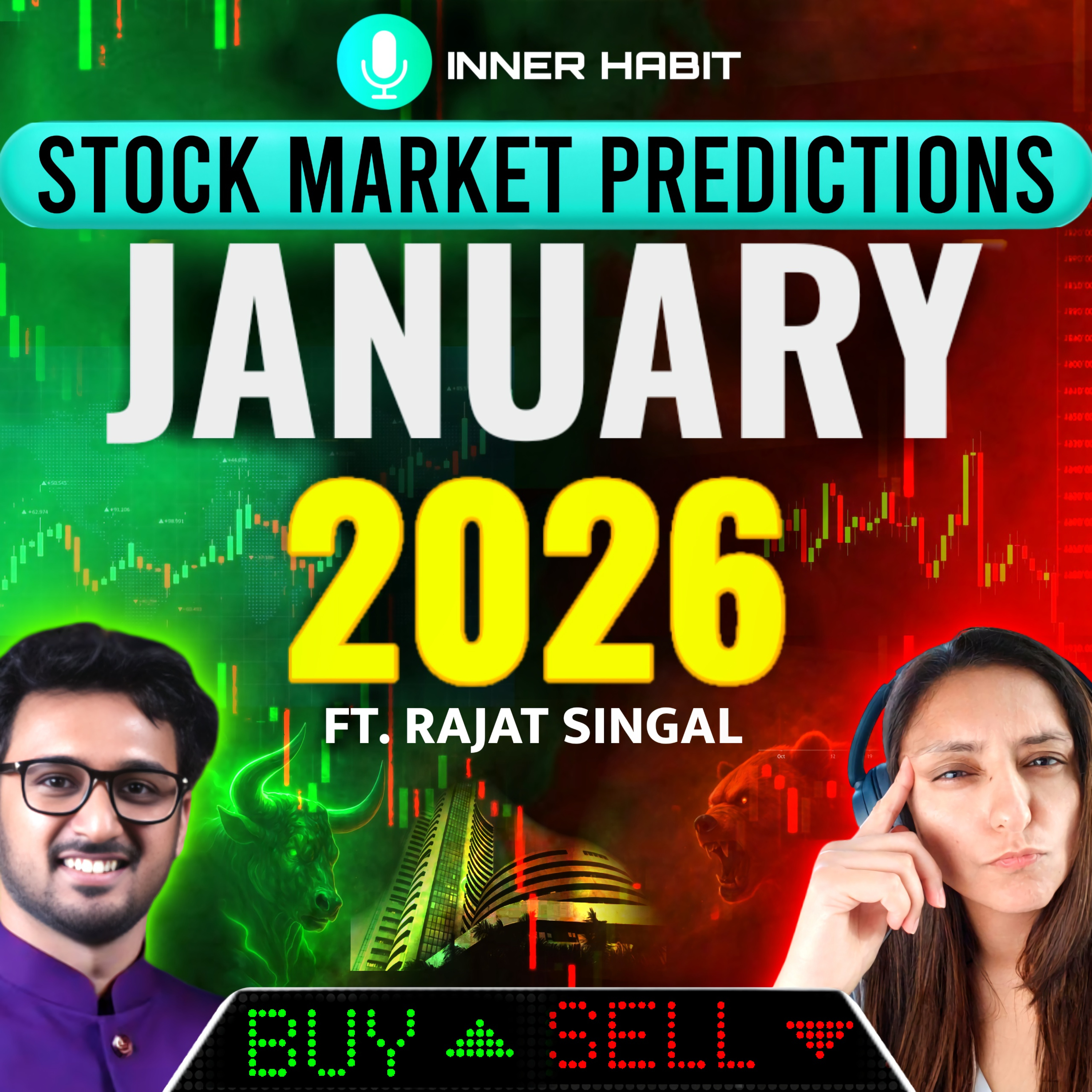 January 2026 Stock Market Predictions | IT, Nifty, Defence Stock, Gold, Silver | Financial Astrology episode artwork