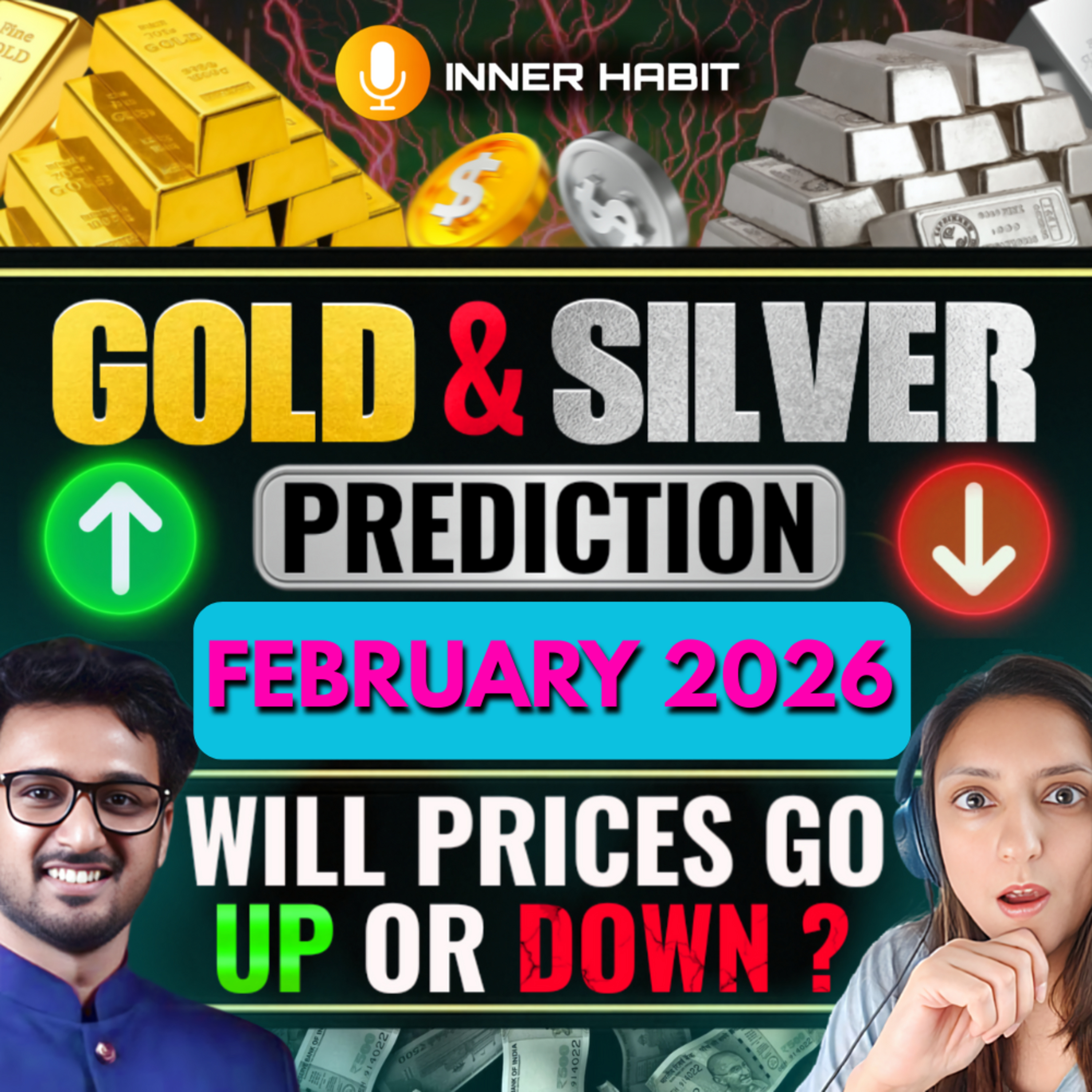 Gold & Silver Price Prediction February 2026 | Is A MAJOR Correction Coming? episode artwork