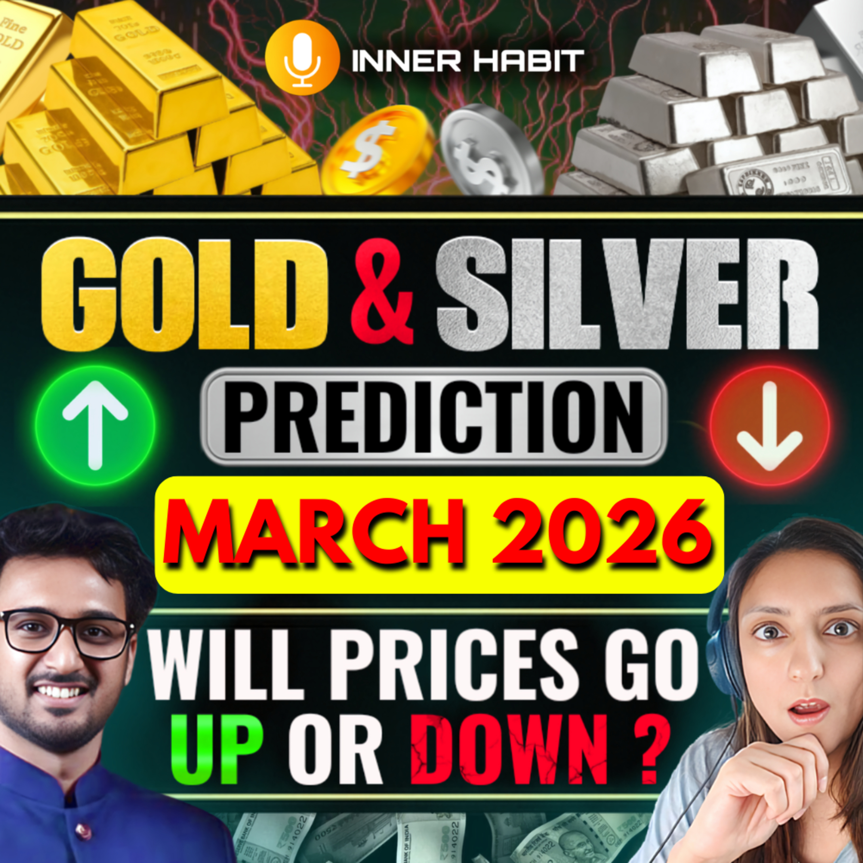 Gold ₹1,30,000 /₹1,60,000? This Astrologer Predicted Silver CRASH - Now He Warns About March 2026 episode artwork