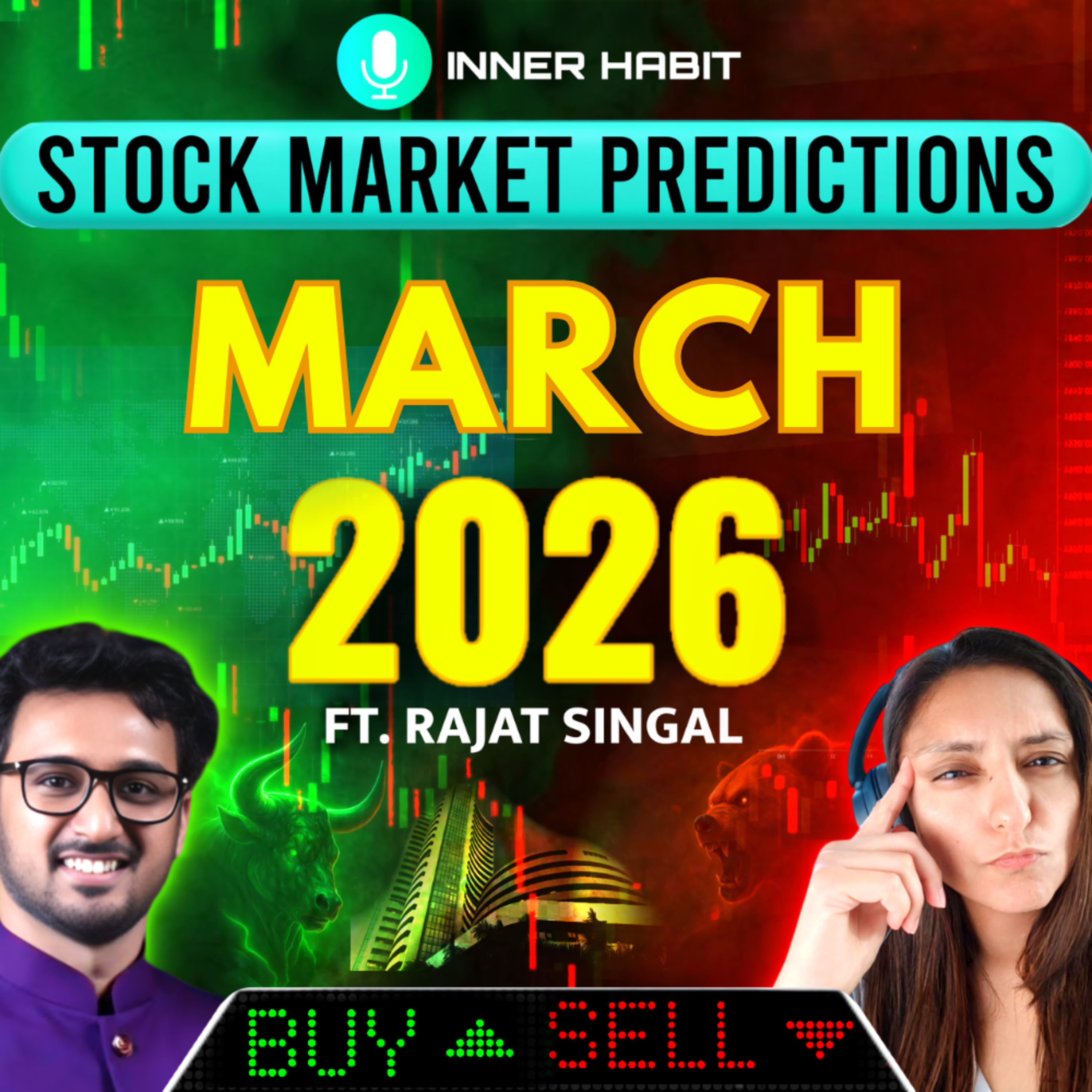 Stock Market Crash or Rally? March 2026 Astrology Prediction for Nifty & Bank Nifty episode artwork