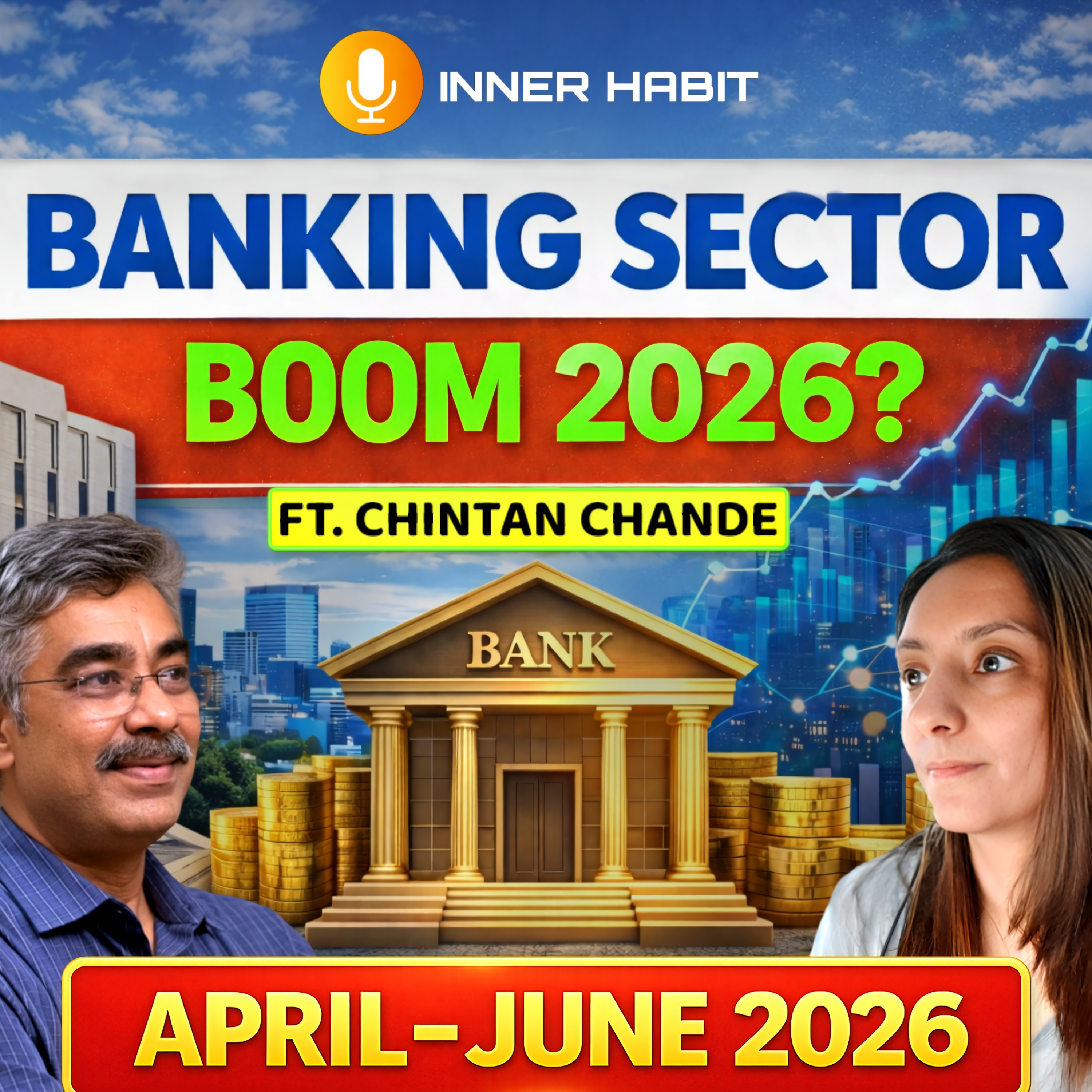 India's Banking Sector Apr - Jun 2026: PSU vs Private Banks, Market Crashes | Financial Astrology episode artwork