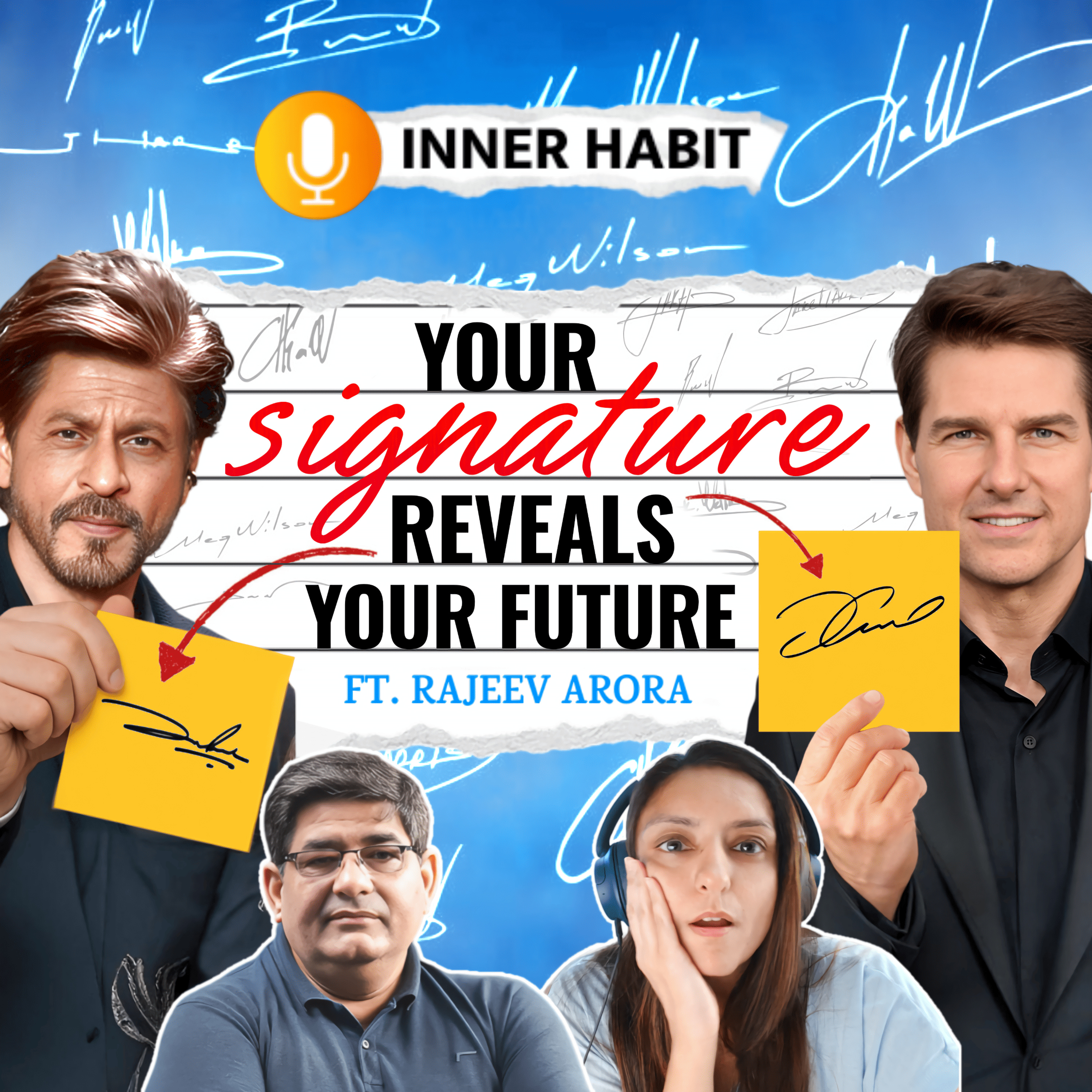 Prediction Via Handwriting Analysis | Graphology Explained | Signature Analysis | Astro Rajeev Arora episode artwork