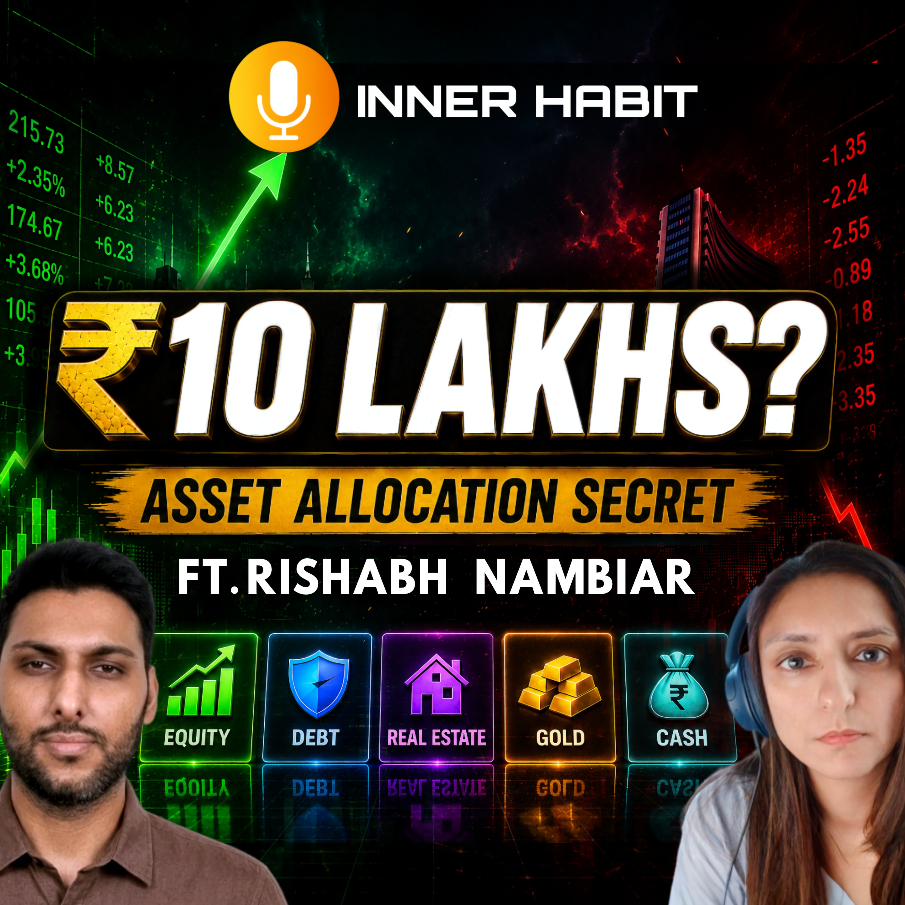 How to Invest ₹10 Lakhs in 2026 | The Perfect Asset Allocation Strategy - Gold, Debt & Equity episode artwork