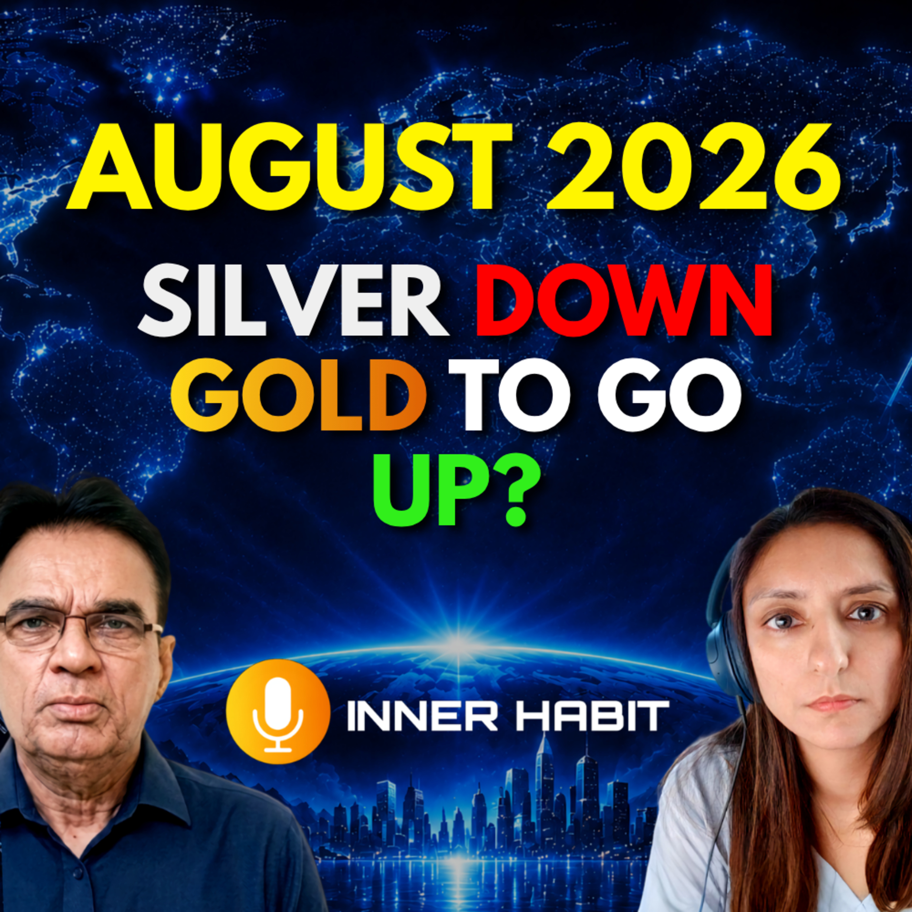 August 2026 Forecast: Gold, Silver & Copper: 20% Correction | Buy Now or Wait for $3600? War Risks? episode artwork