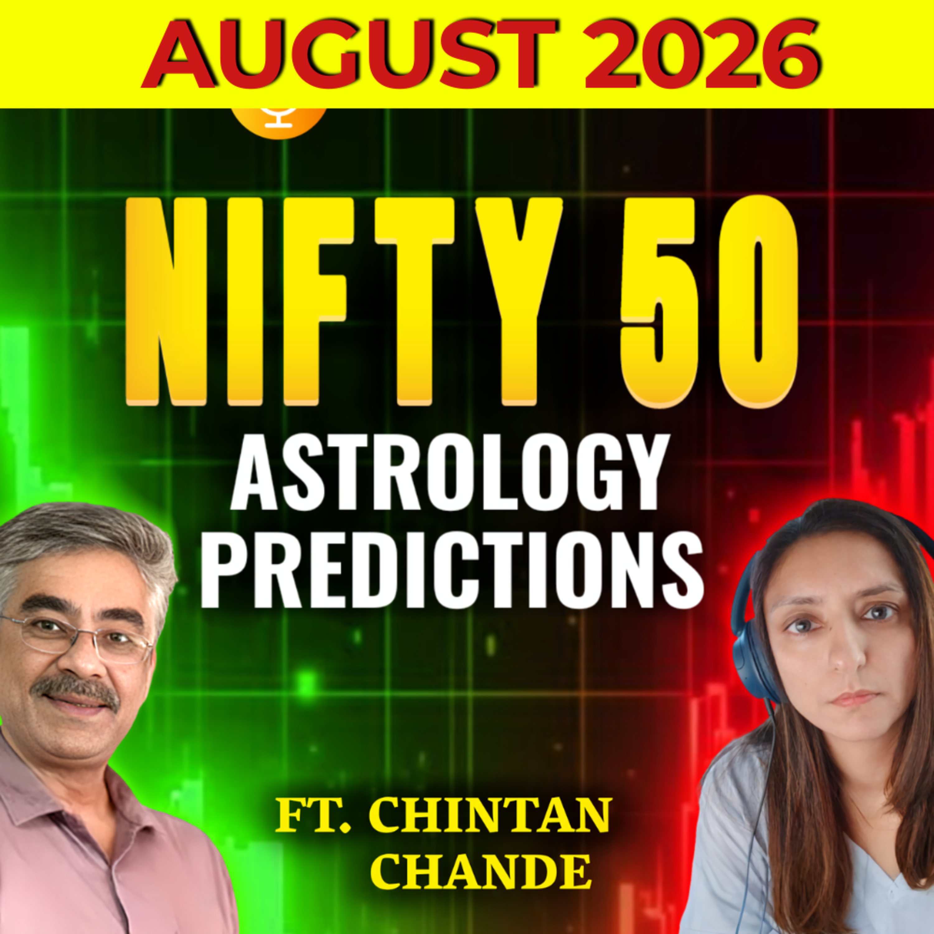 Nifty 50 August 2026 Prediction | Bank Nifty, Power, Pharma, Defence & Sector Analysis episode artwork