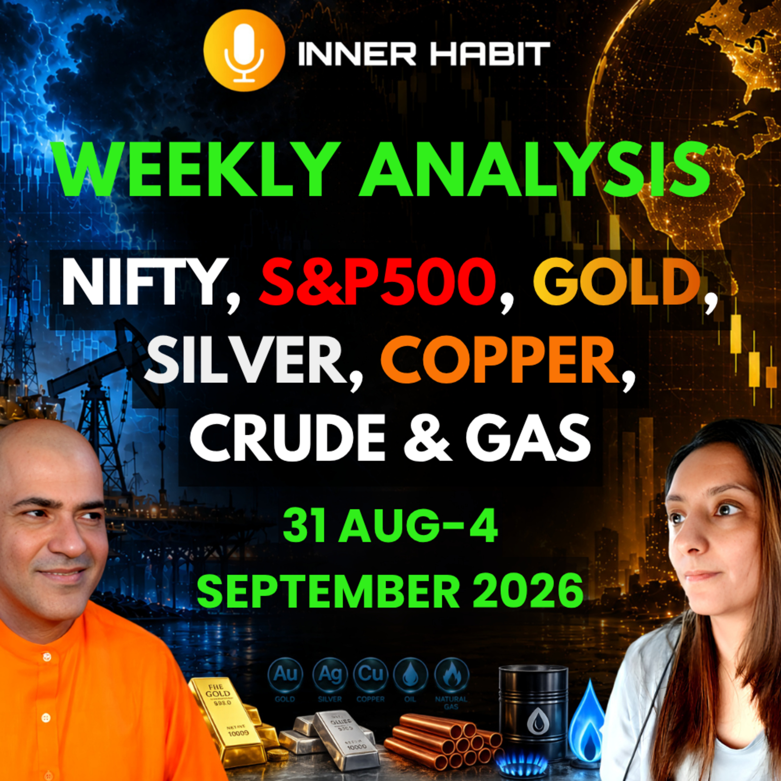 31 August - 4 September 2026 Weekly Prediction | NIFTY, BANK NIFTY, GOLD, SILVER & COPPER