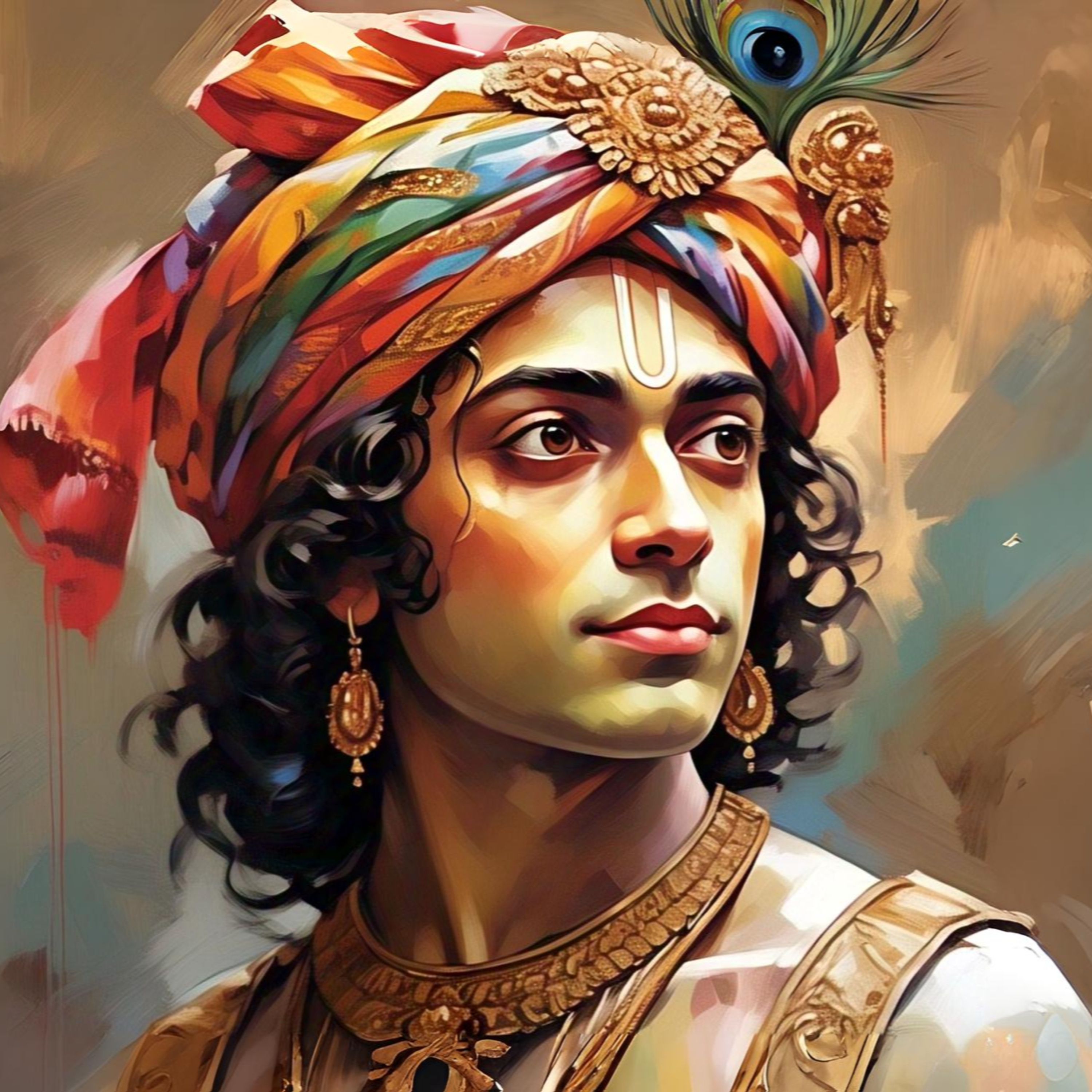 কৃষ্ণ কে কেন মানুষের মতো দেখতে