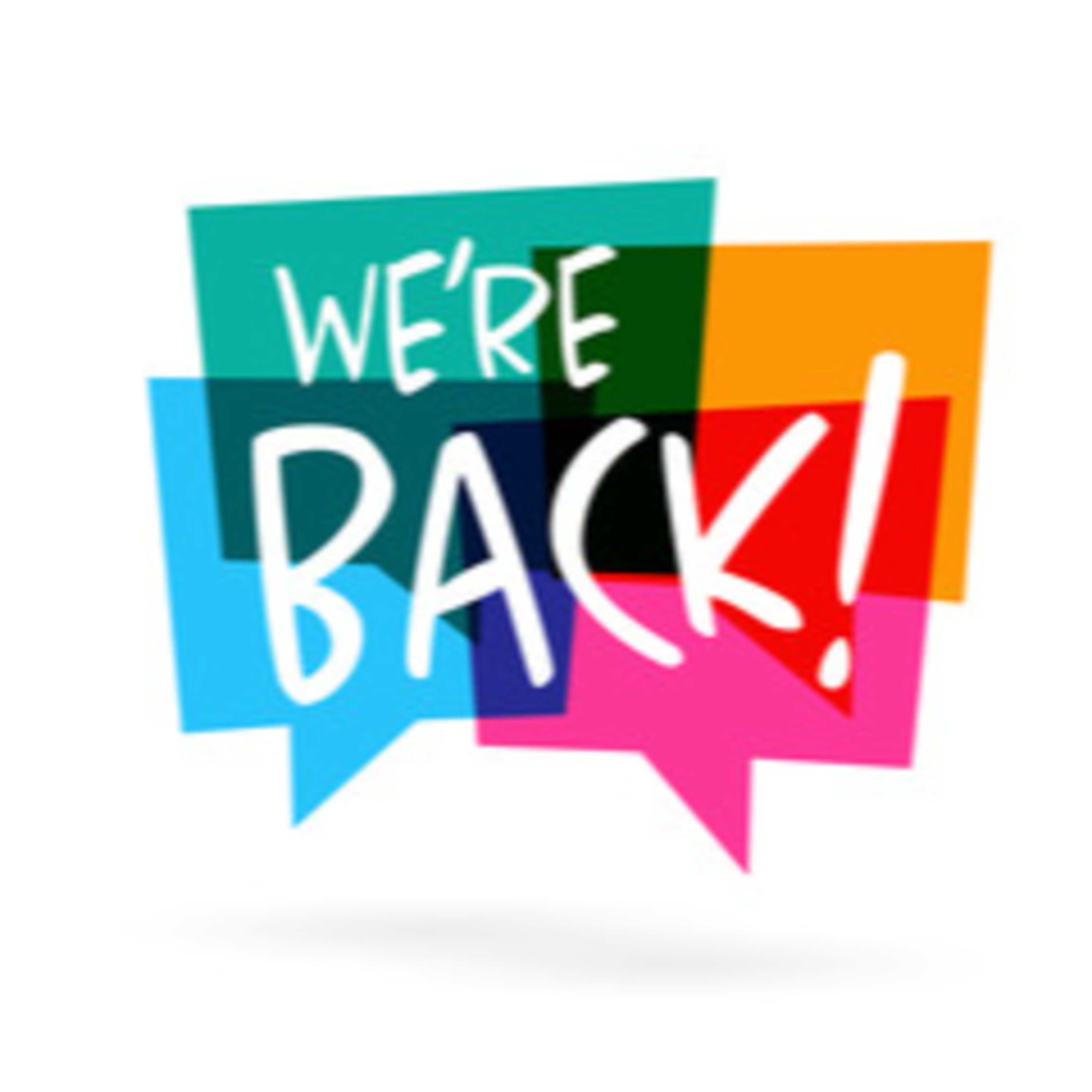 We're BACK!!! episode artwork