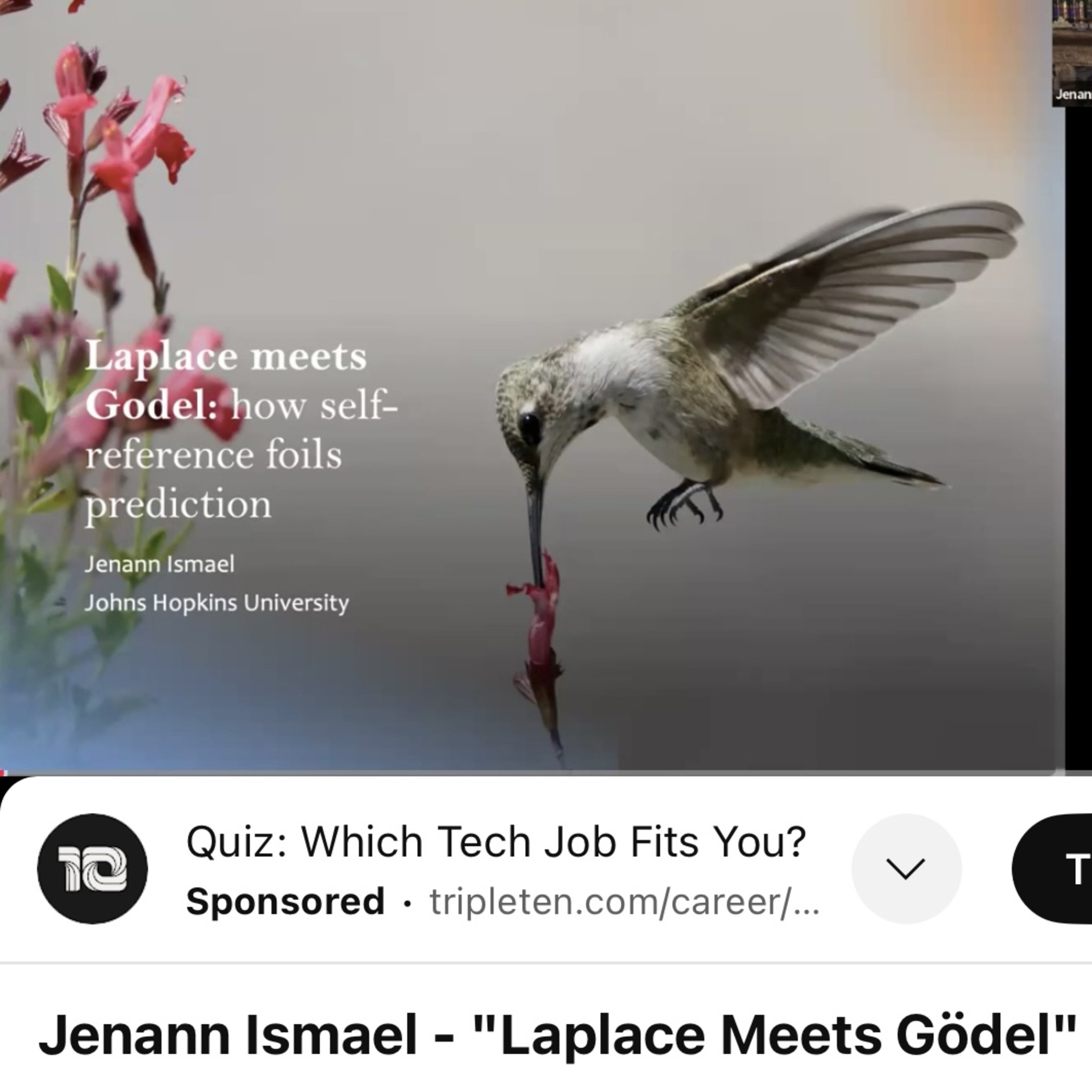 Jenaan ismael 5 laplace and godel  episode artwork