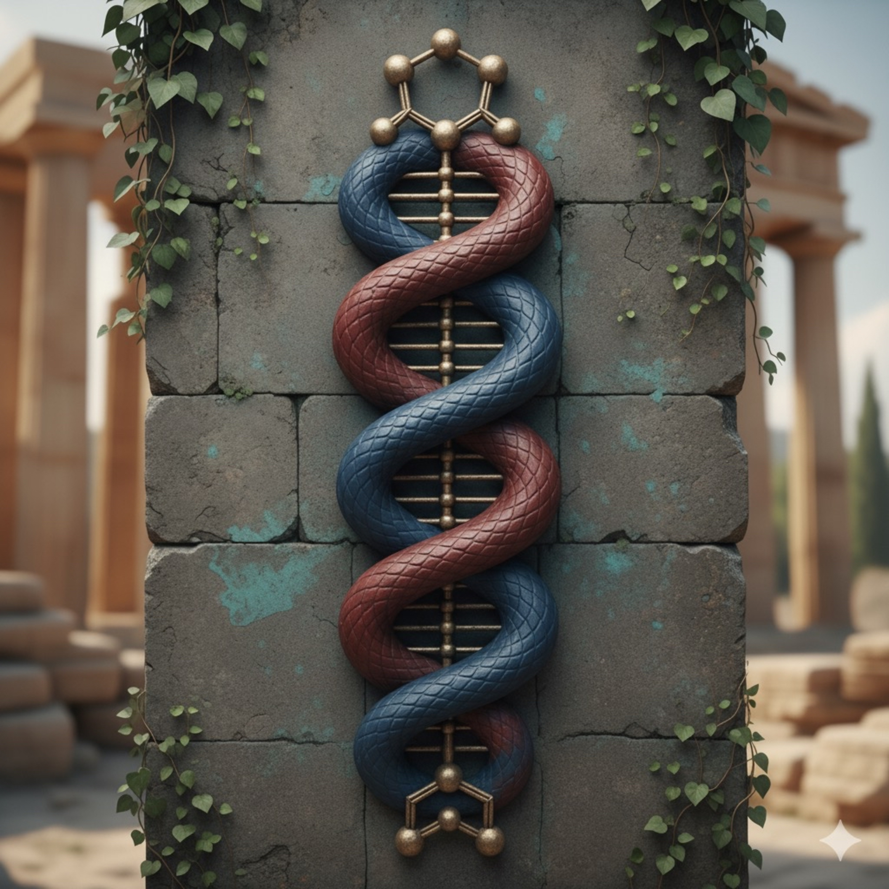One snake, two snake, red snake, blue snake 