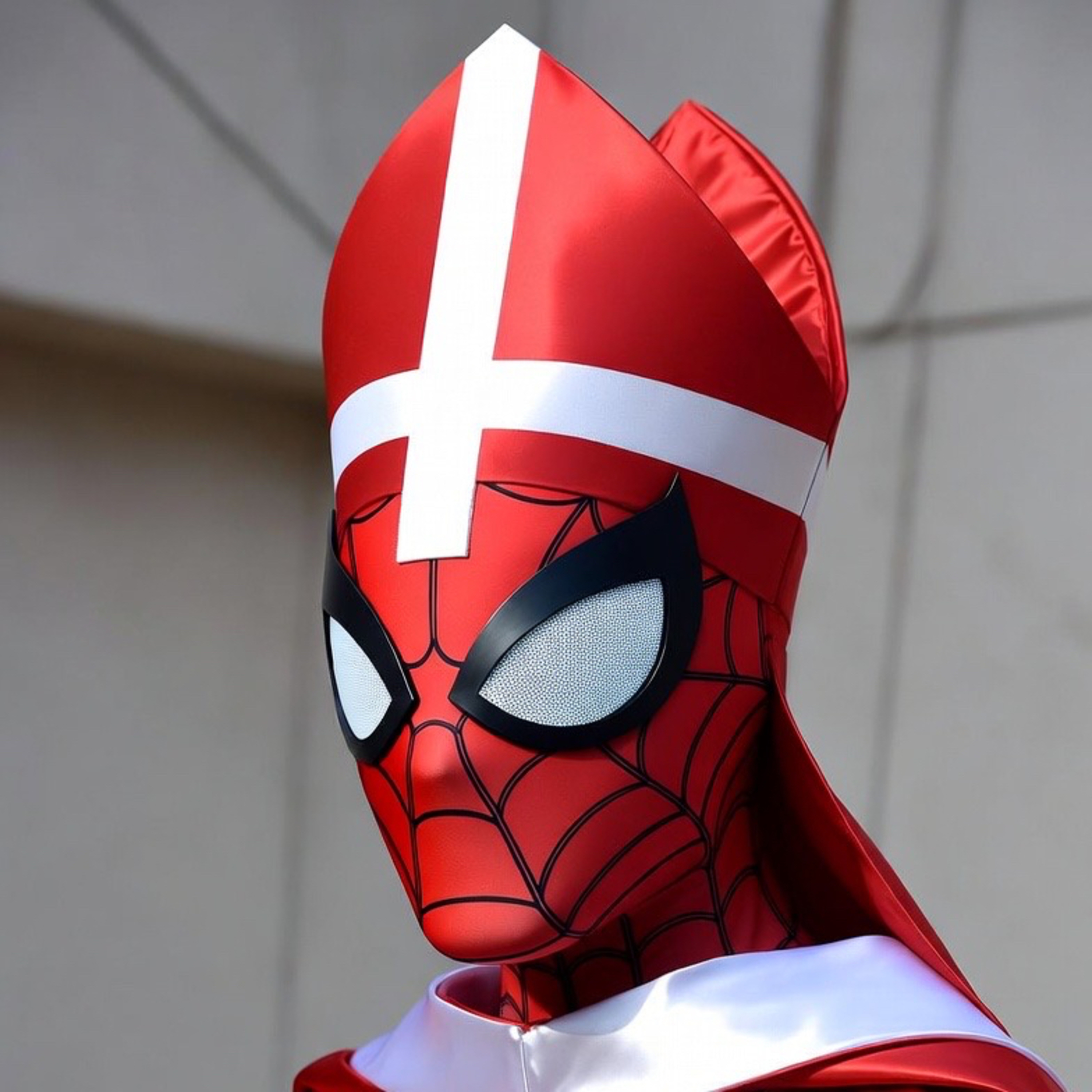 Spider-Pope wen? 