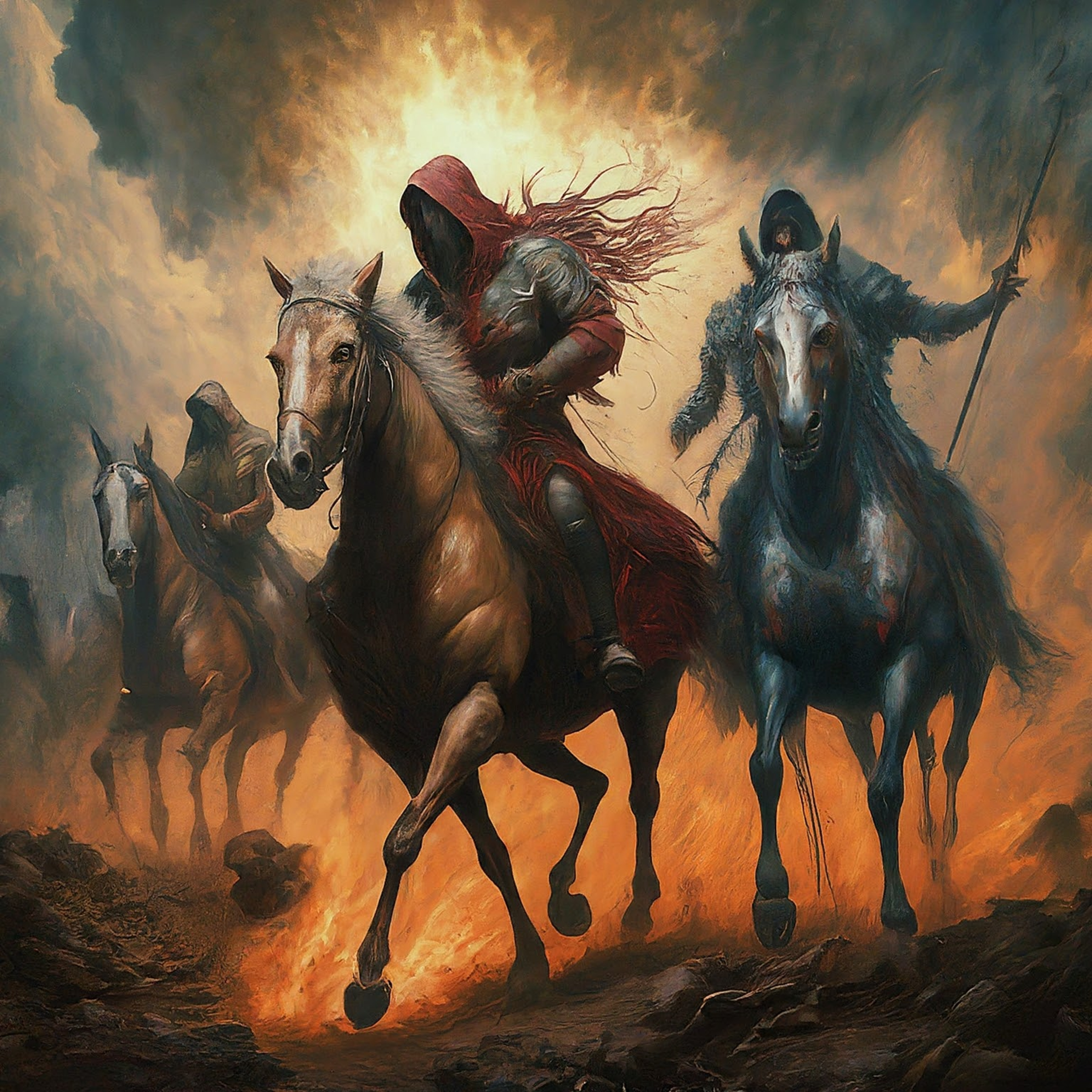The Four Horsemen episode artwork