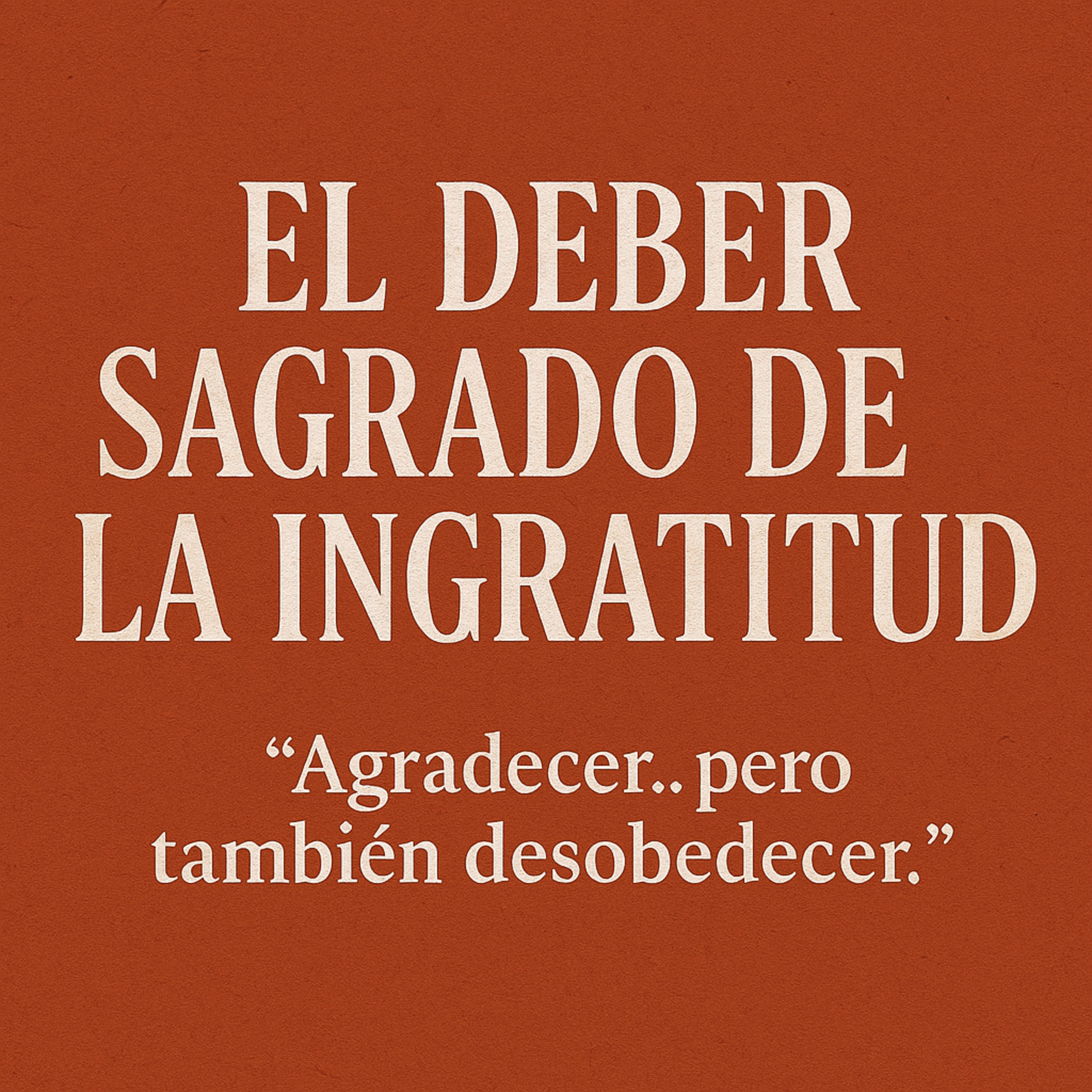 El Lado Oscuro del Orden.