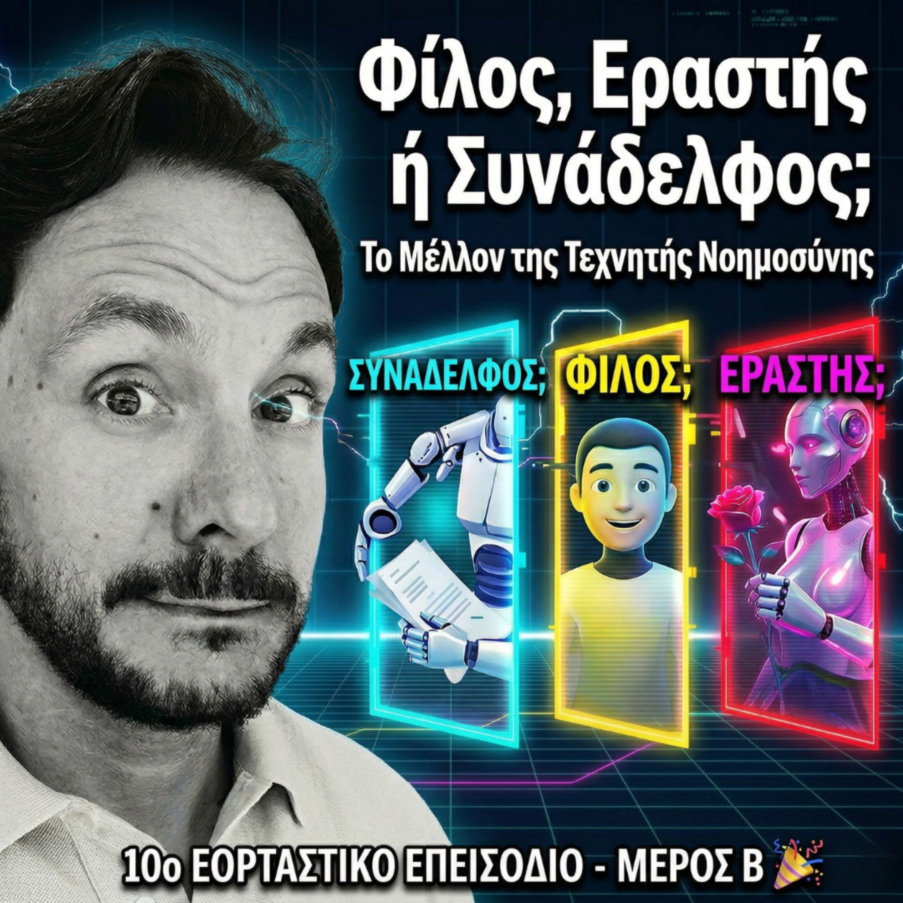 Φίλος, Εραστής ή Συνάδελφος; Το Μέλλον της Τεχνητής Νοημοσύνης episode artwork