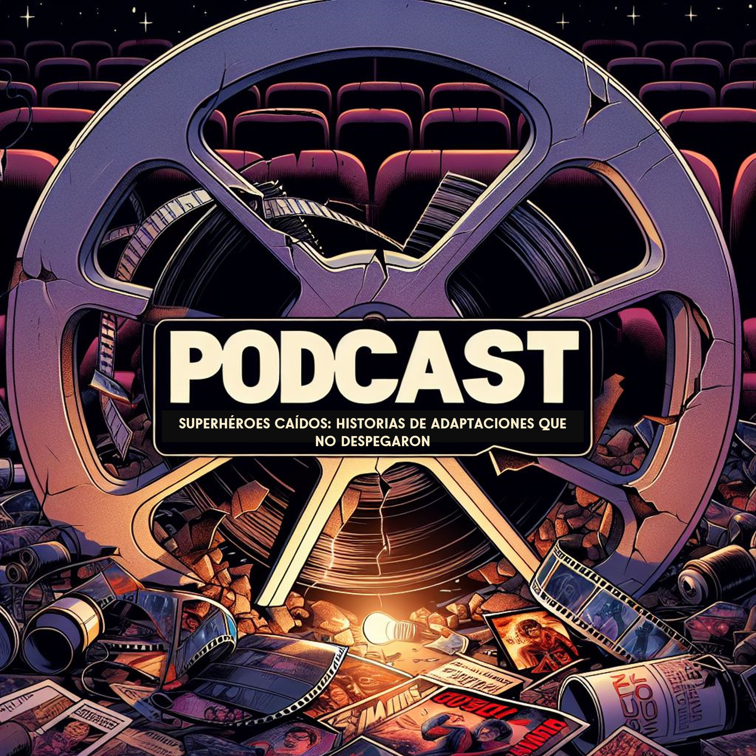 Superhéroes Caídos: Historias de Adaptaciones que No Despegaron #15 episode artwork
