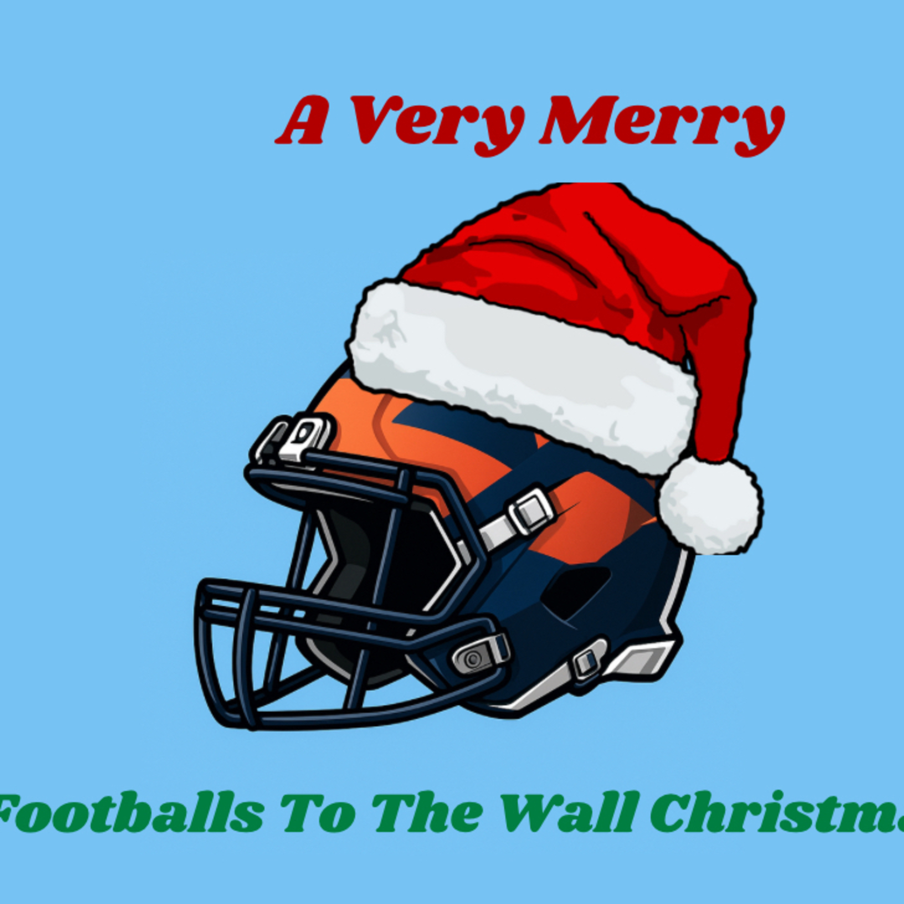 A Very Merry Footballs To The Wall Christmas episode artwork