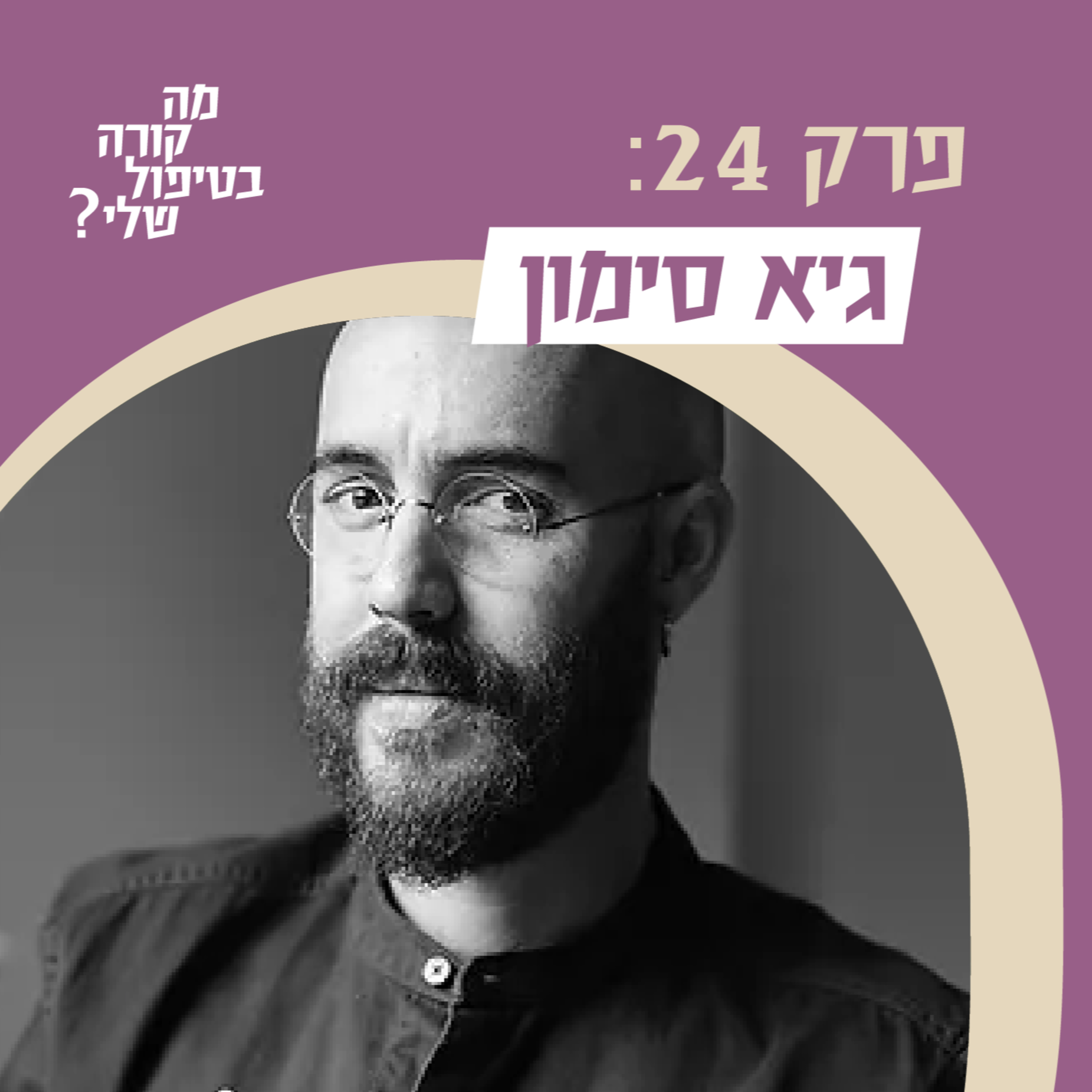 פרק 24 - גיא סימון - על אידיאולוגיות סמויות וגלויות בטיפול episode artwork