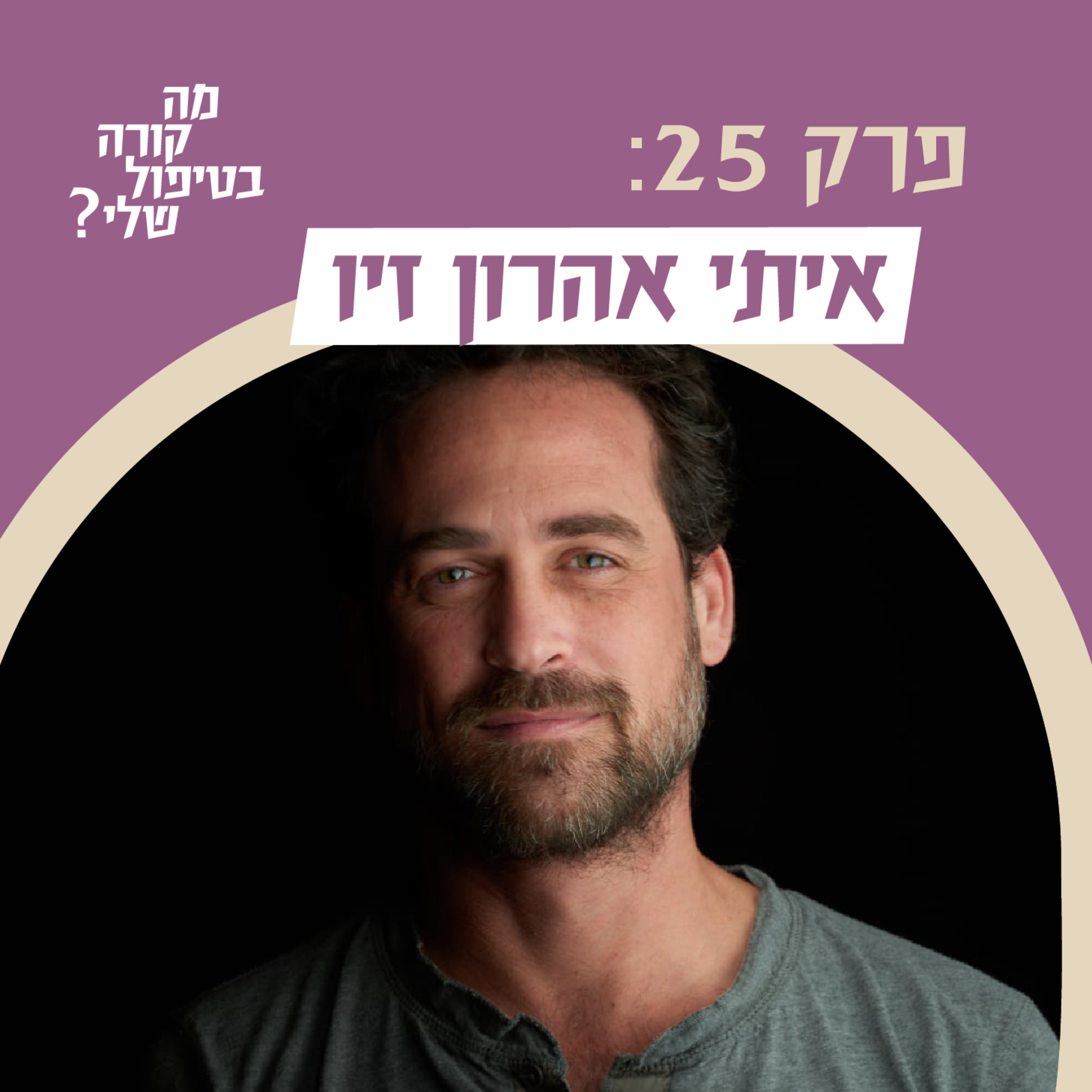 פרק 25 - איתי אהרון זיו - על תיוגים, אבחנות ותרופות כשדה פוליטי episode artwork