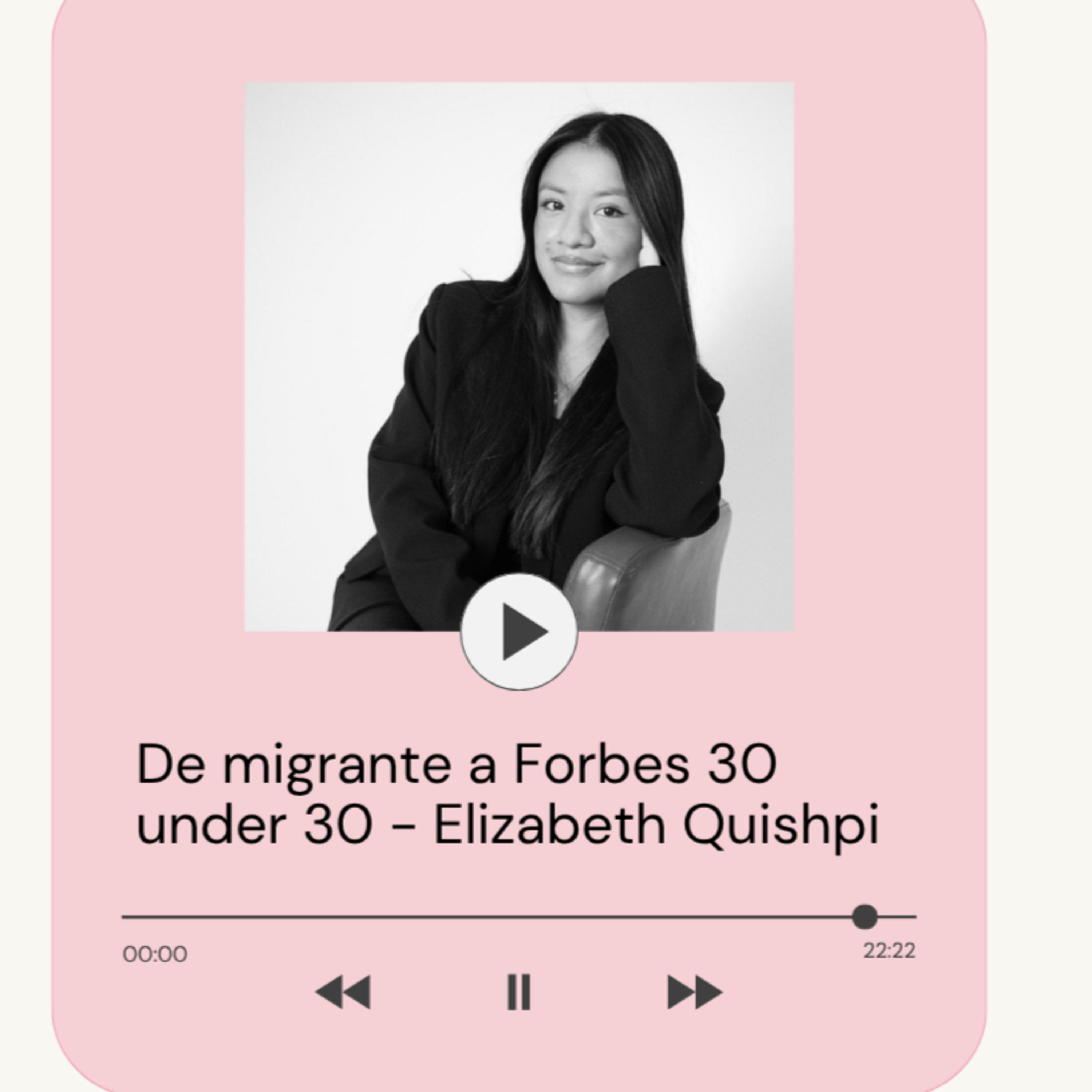 56. De Migrante a Forbes 30 Under 30 - Elizabeth Quishpi