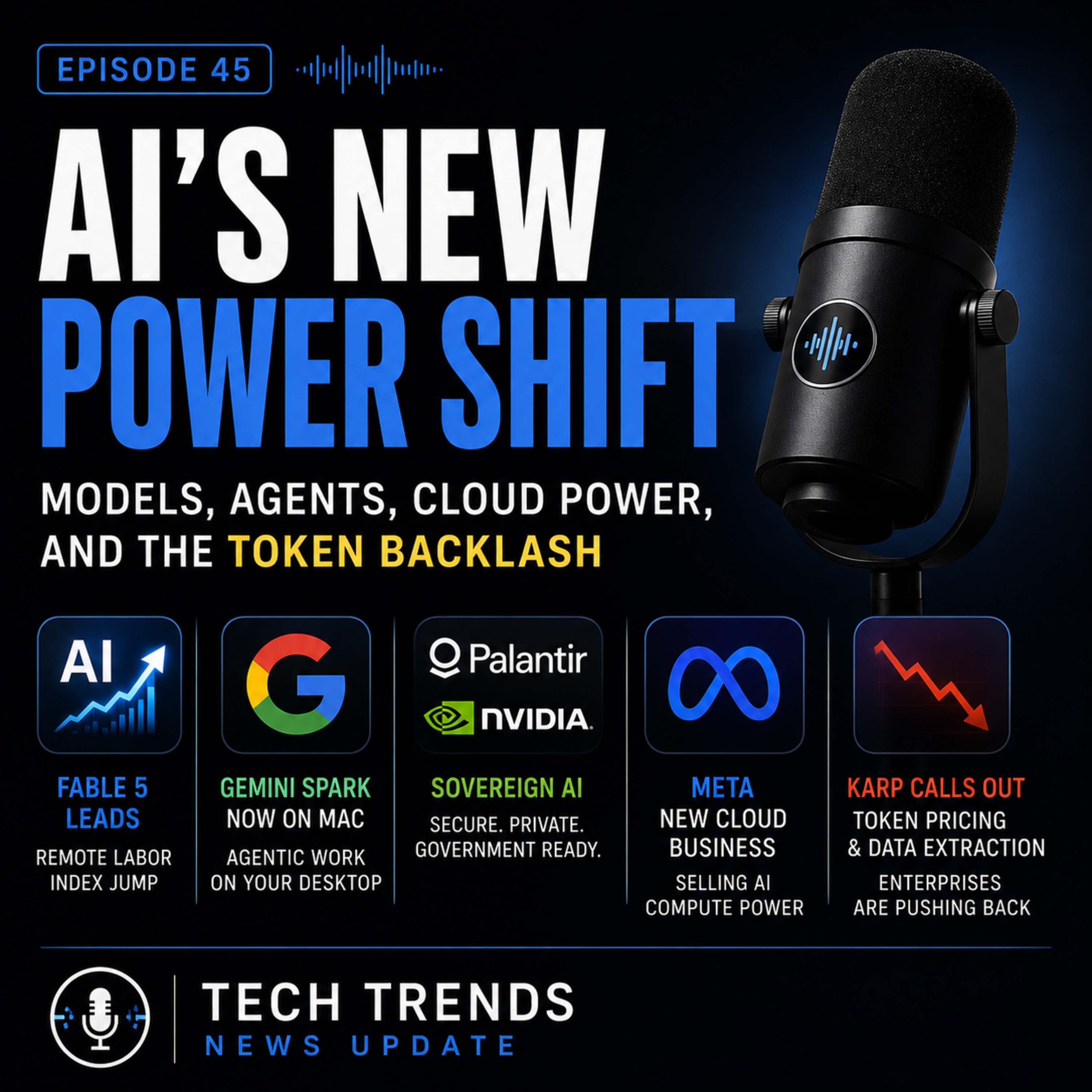 AI’s Token War: Fable 5, Gemini Spark, Palantir, and the New Cloud Race episode artwork