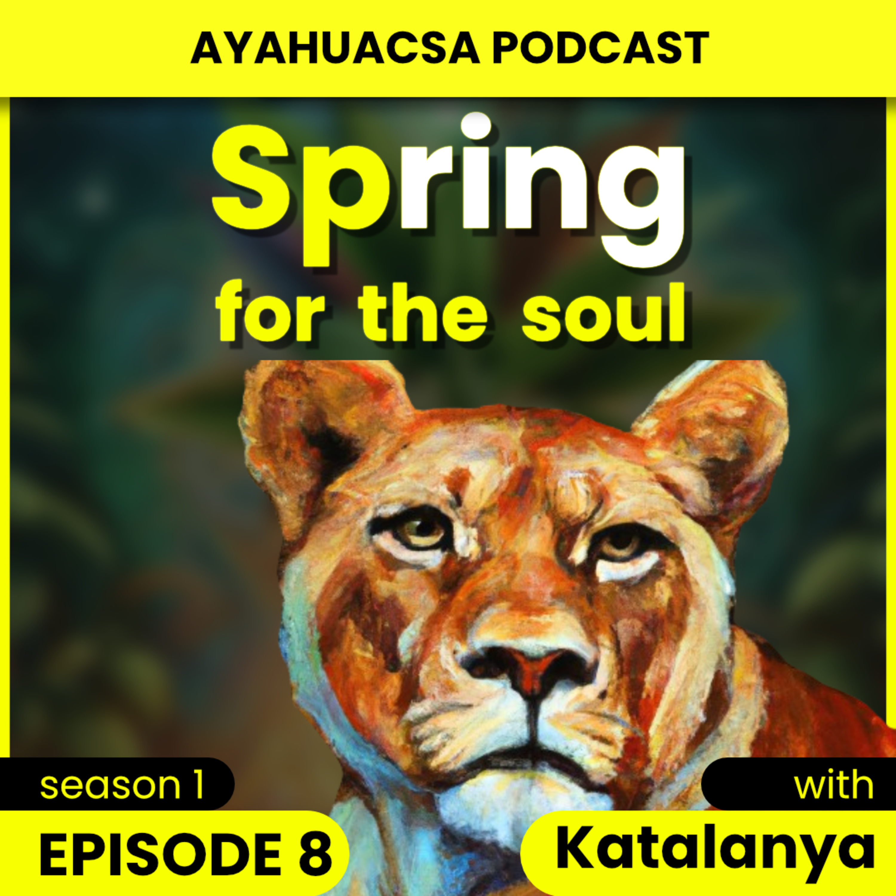 S1/E8: An unexpected meeting of Katalanya with African inhabitants //Ayahuasca Podcast episode artwork