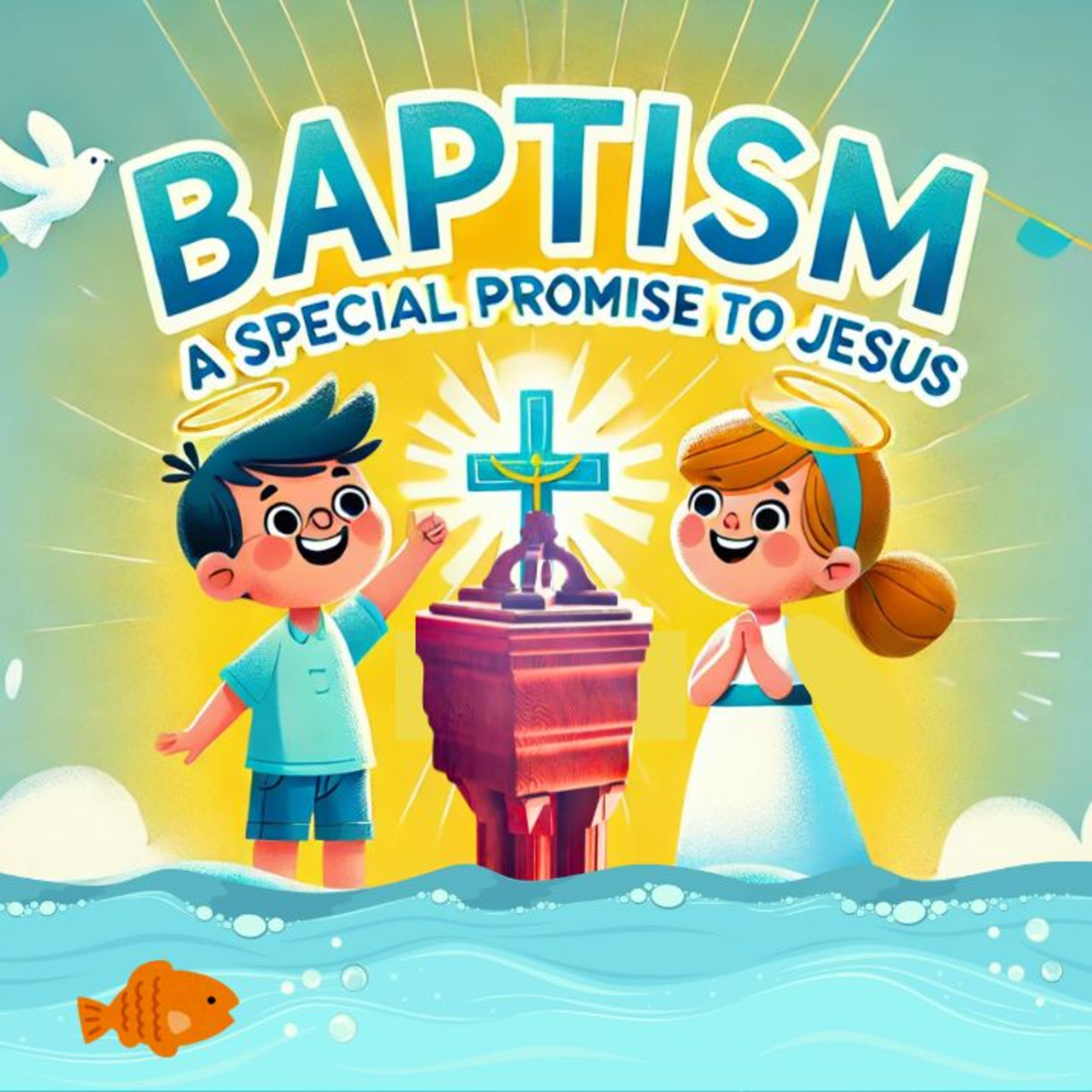 Baptism: A Special Promise to Jesus | Children's Sermon | Mother Paige episode artwork
