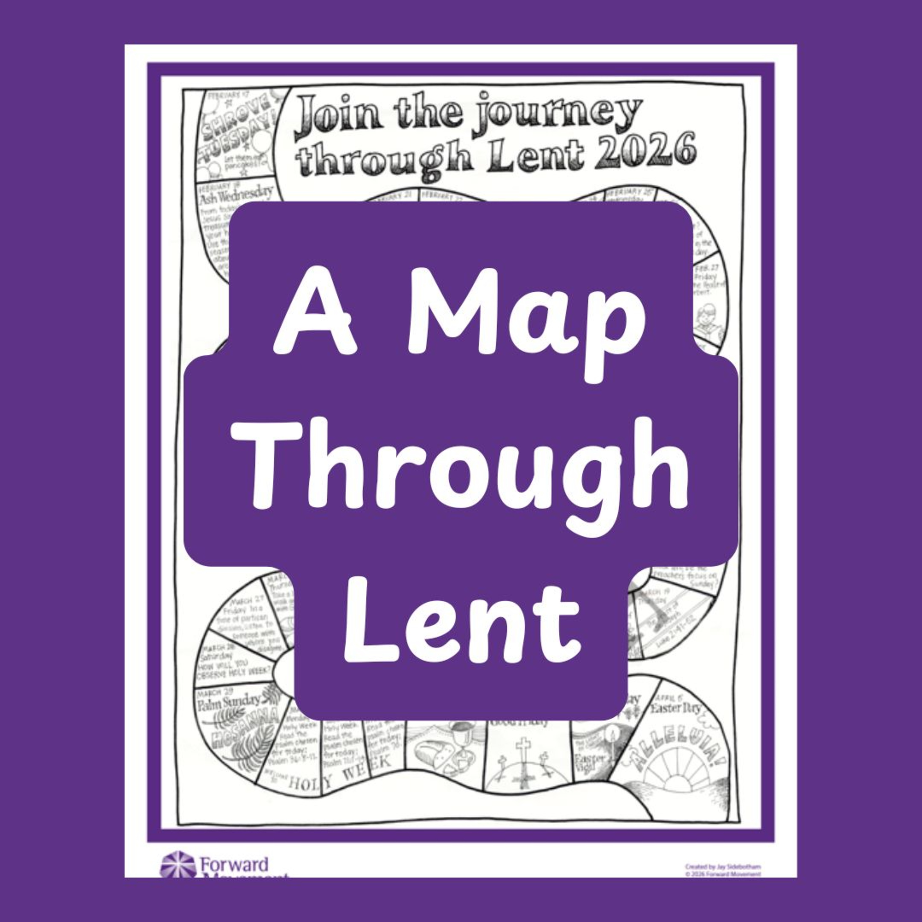 A Map Through Lent episode artwork