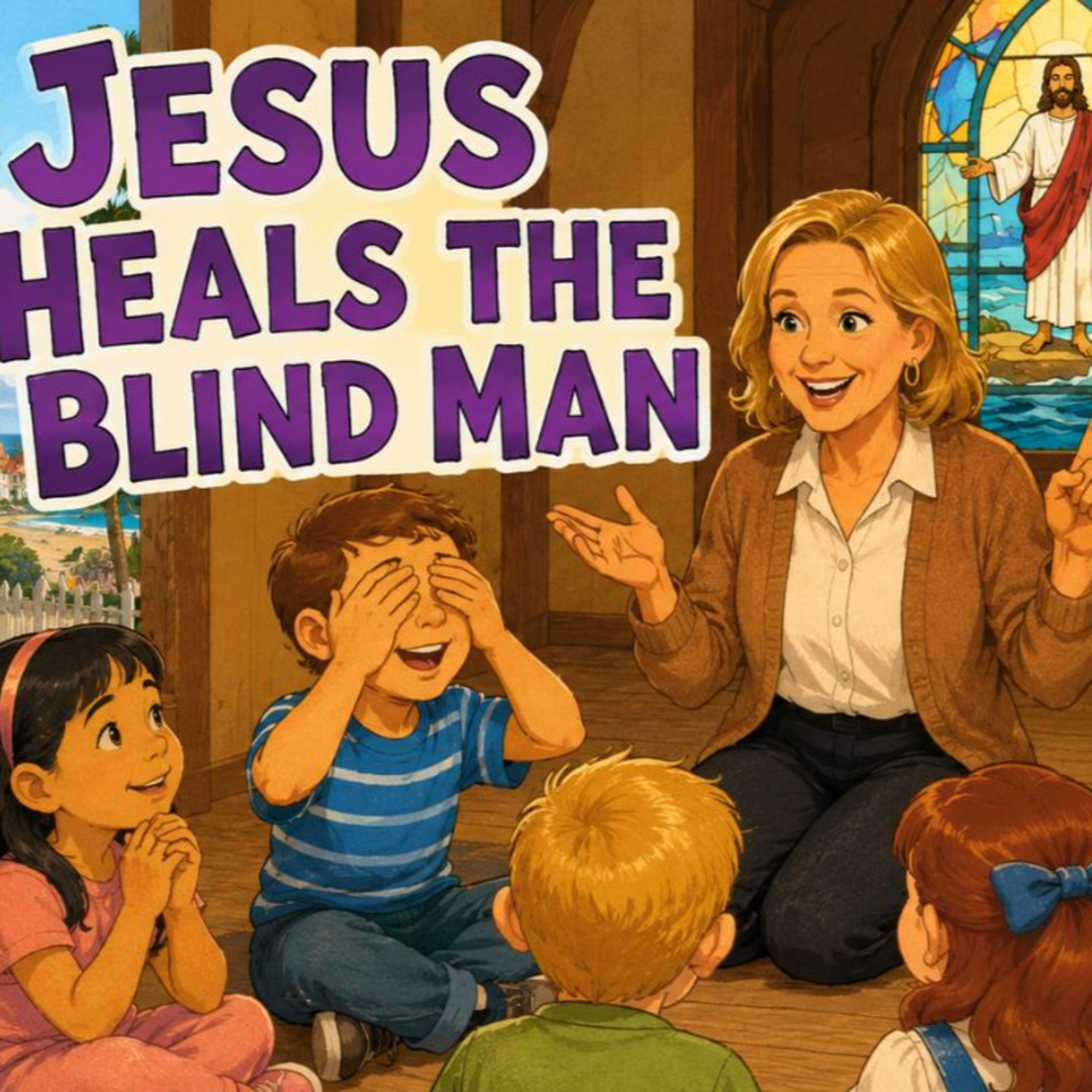 Jesus Heals the Blind Man