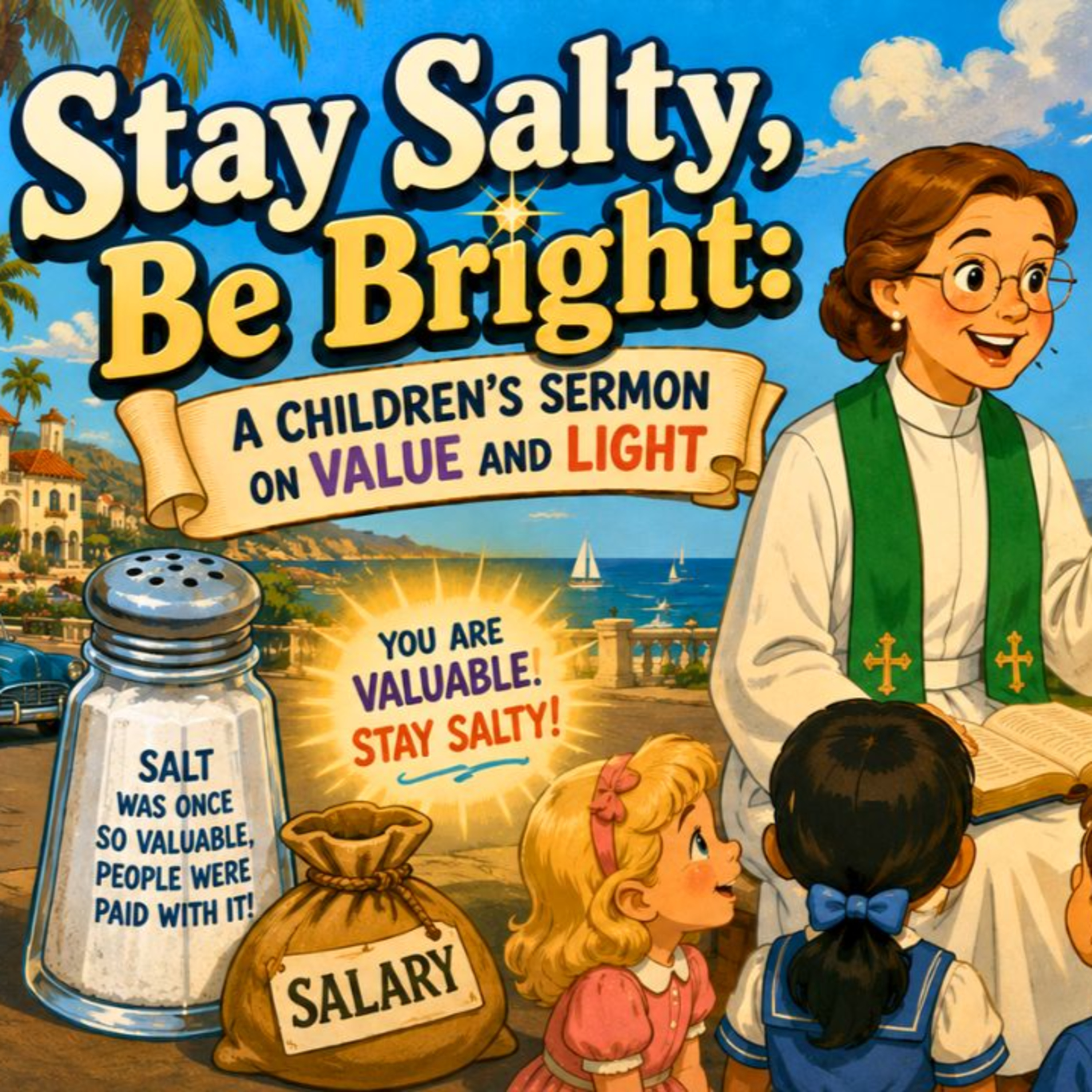 Stay Salty, Be Bright: A Children's Sermon on Value and Light