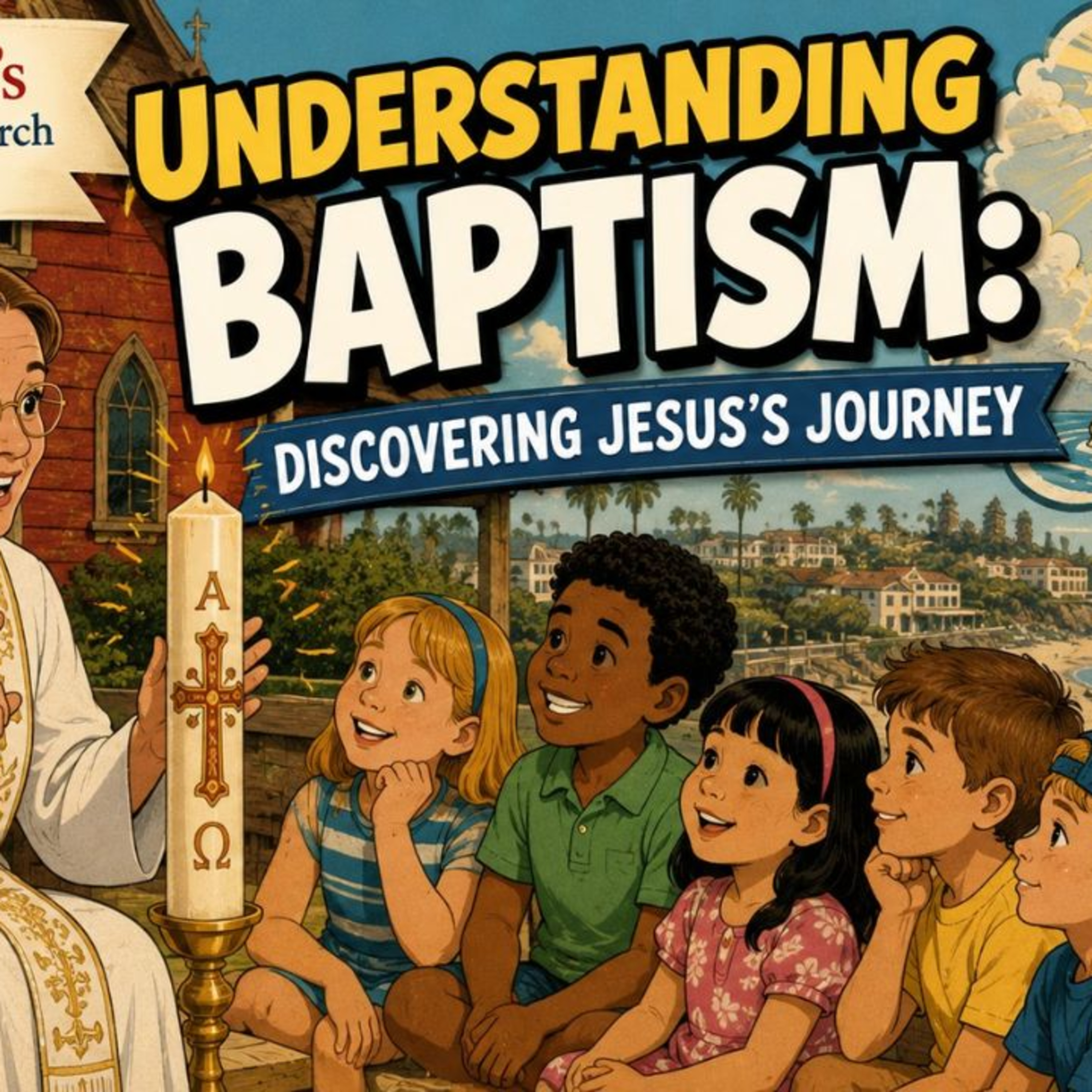 Understanding Baptism: Discovering Jesus' Journey | Children's Sermon | Mother Paige