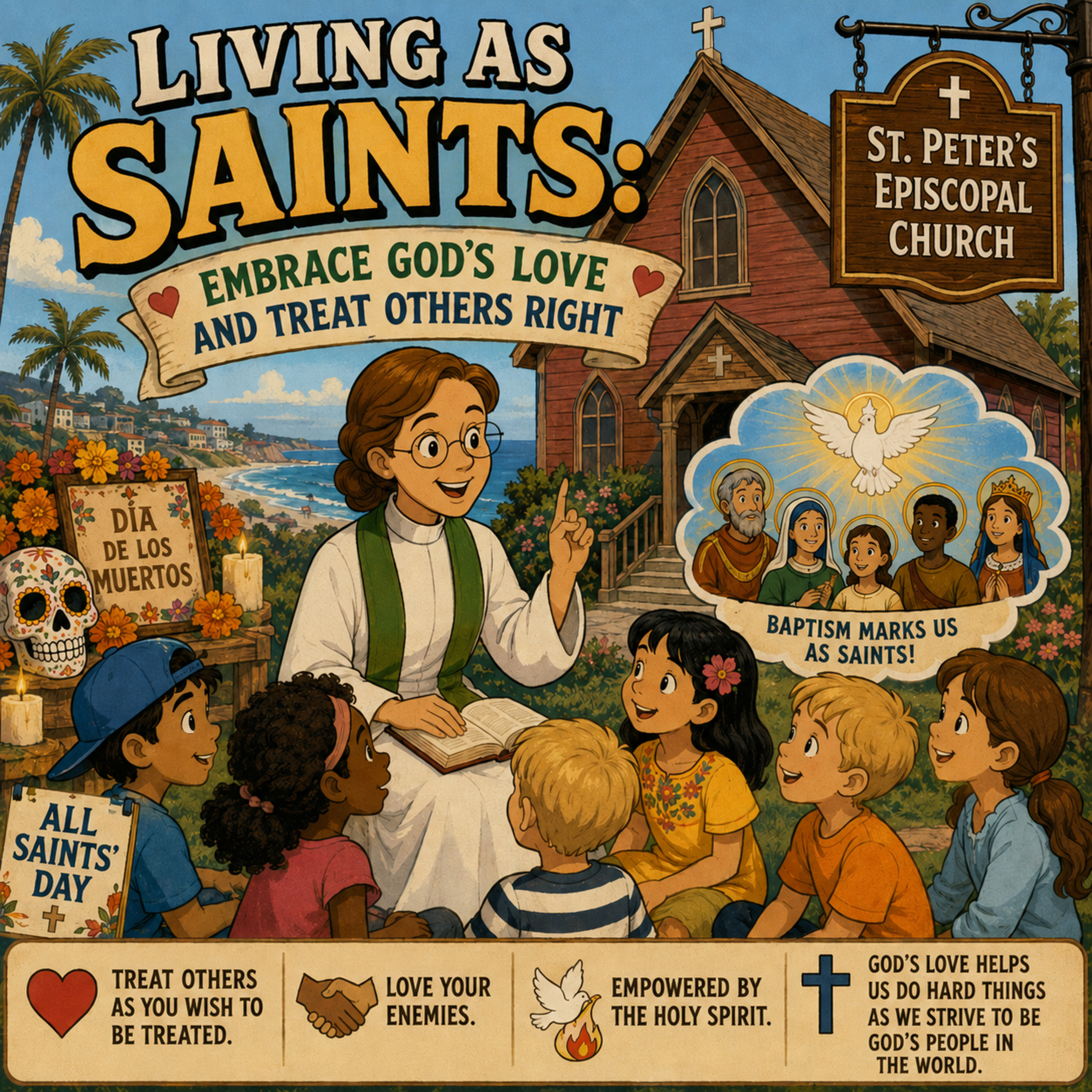 Living as Saints: Embrace God's Love and Treat Others Right