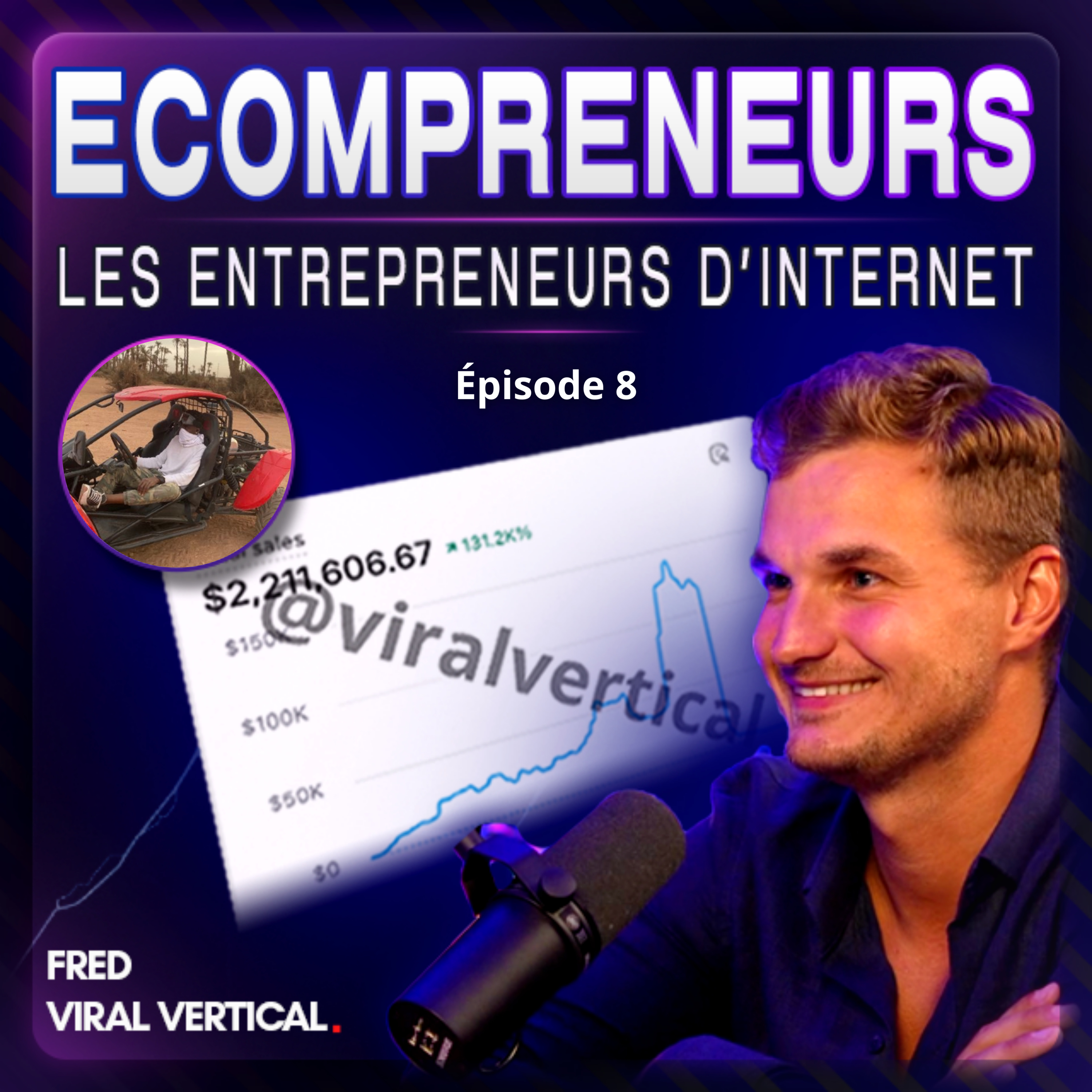 Ép. 8 | KWENDÉ - LE SEUL DROPSHIPPEUR DE GUYANE - ENTRE MUSIQUE, ECOMMERCE ET FESTIVALS