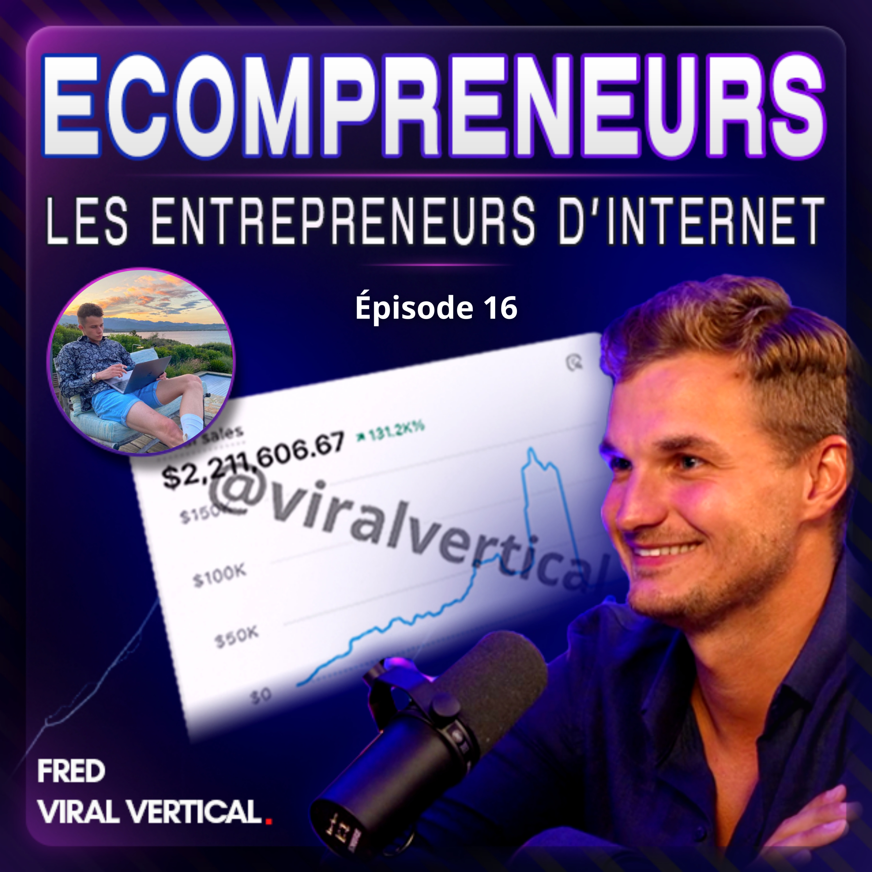 Ép. 16 | MATHIS - DU 1ER MINECRAFT À +10M€ EN DROPSHIPPING À SOCKUP