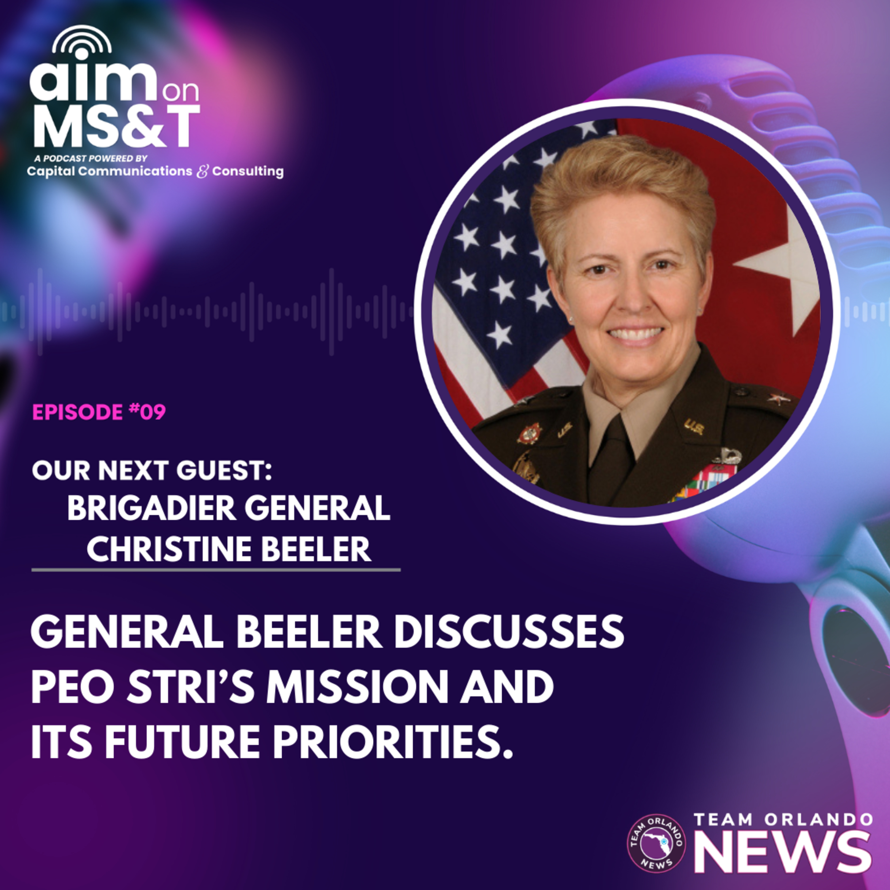 General Beeler Discusses PEO STRI’s Mission and its Future Priorities. episode artwork