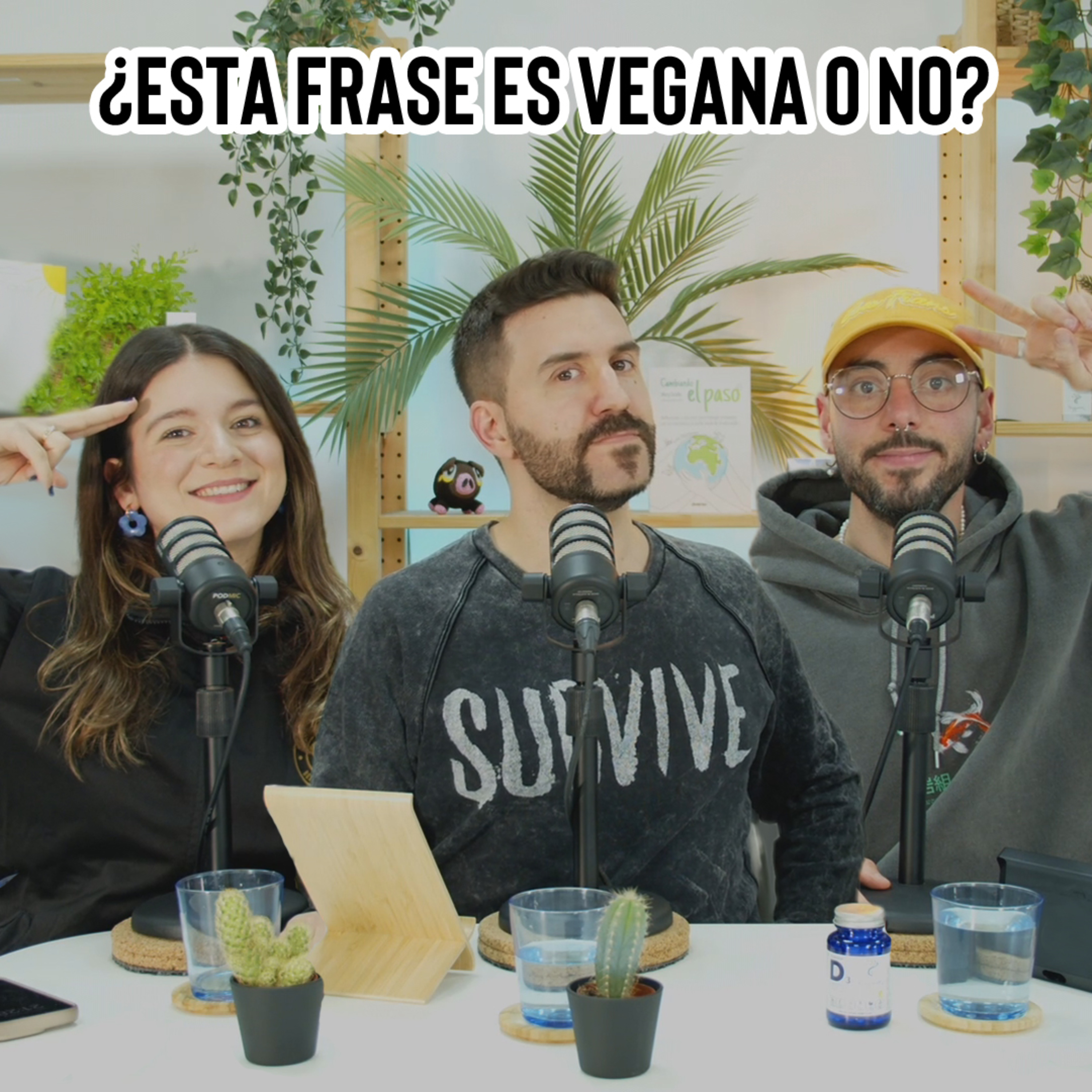 ¿Esta frase es vegana o no?
