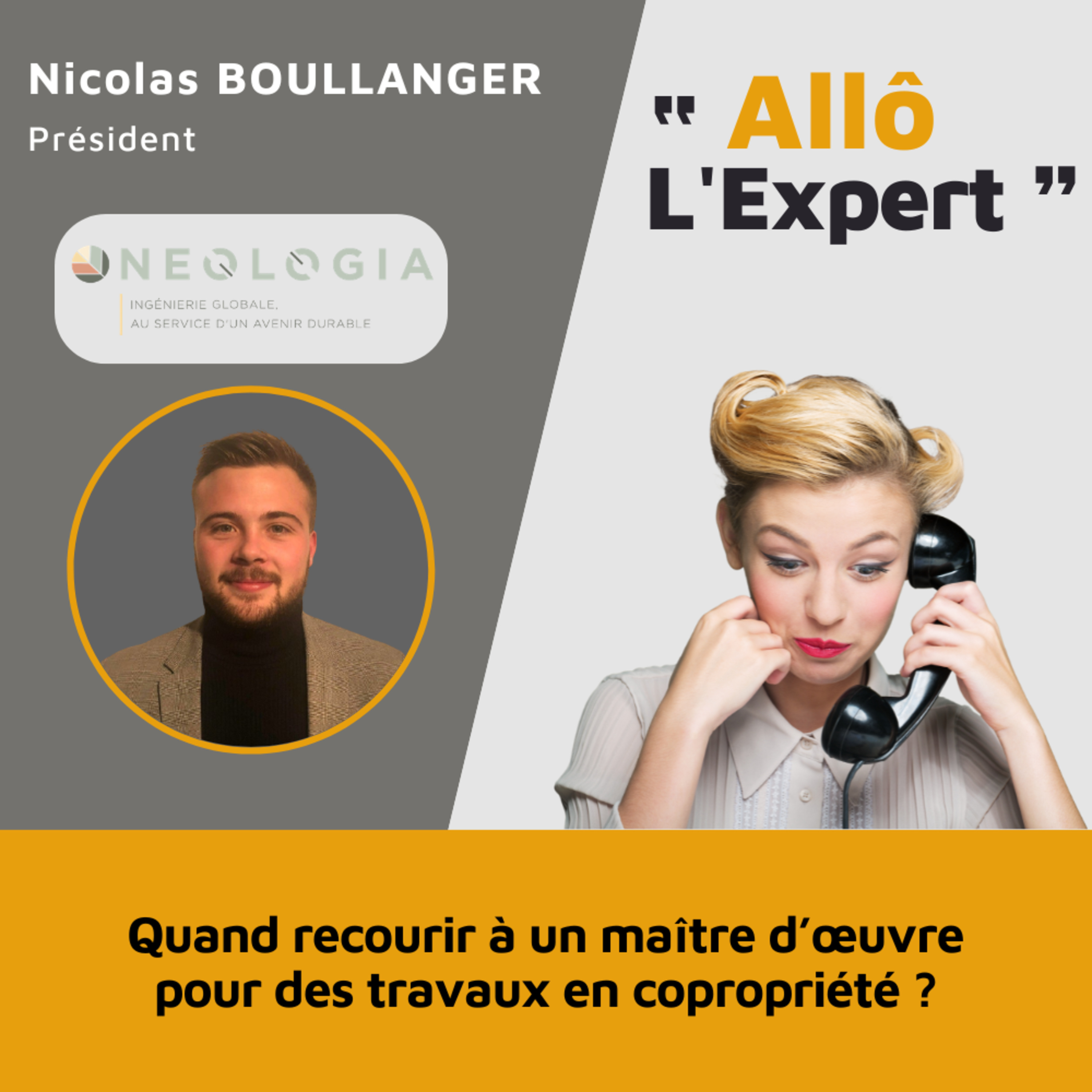 Allô l\'Expert : les professionnels de la copropriété vous répondent